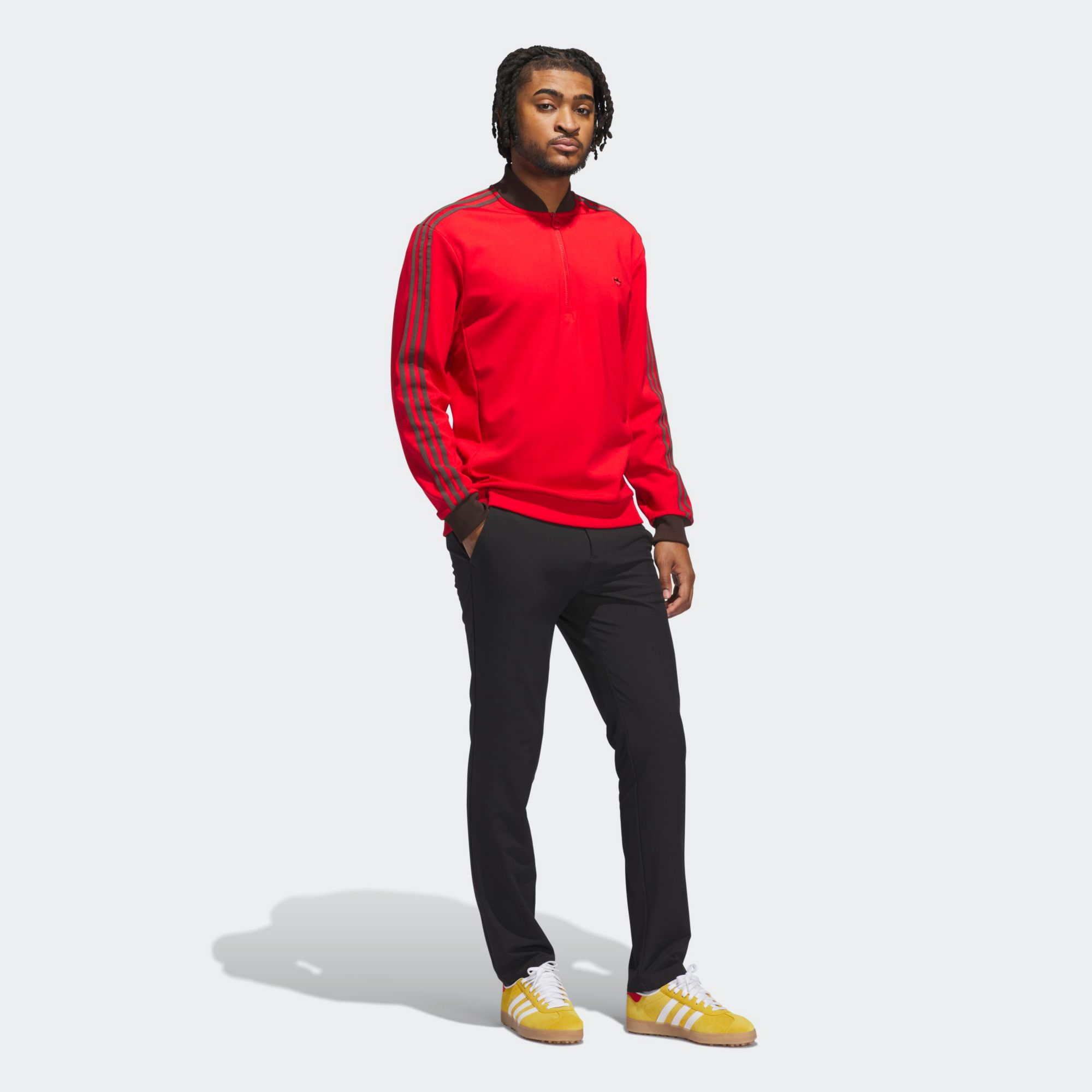 adidas Originals Men's 3-Stripe Golf 1/4 Zip product image