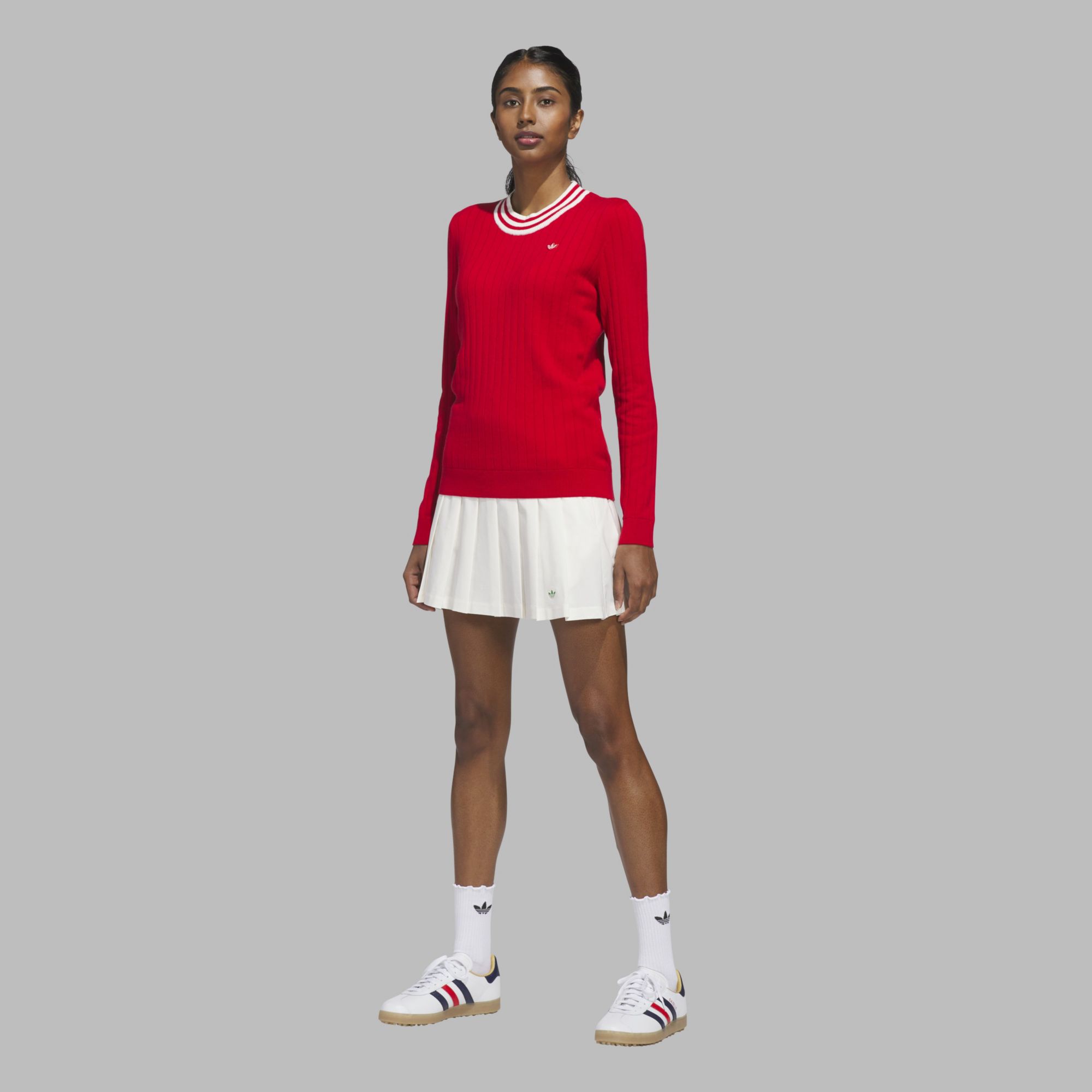 adidas Originals Women's Cashmere Knit Golf Sweater product image