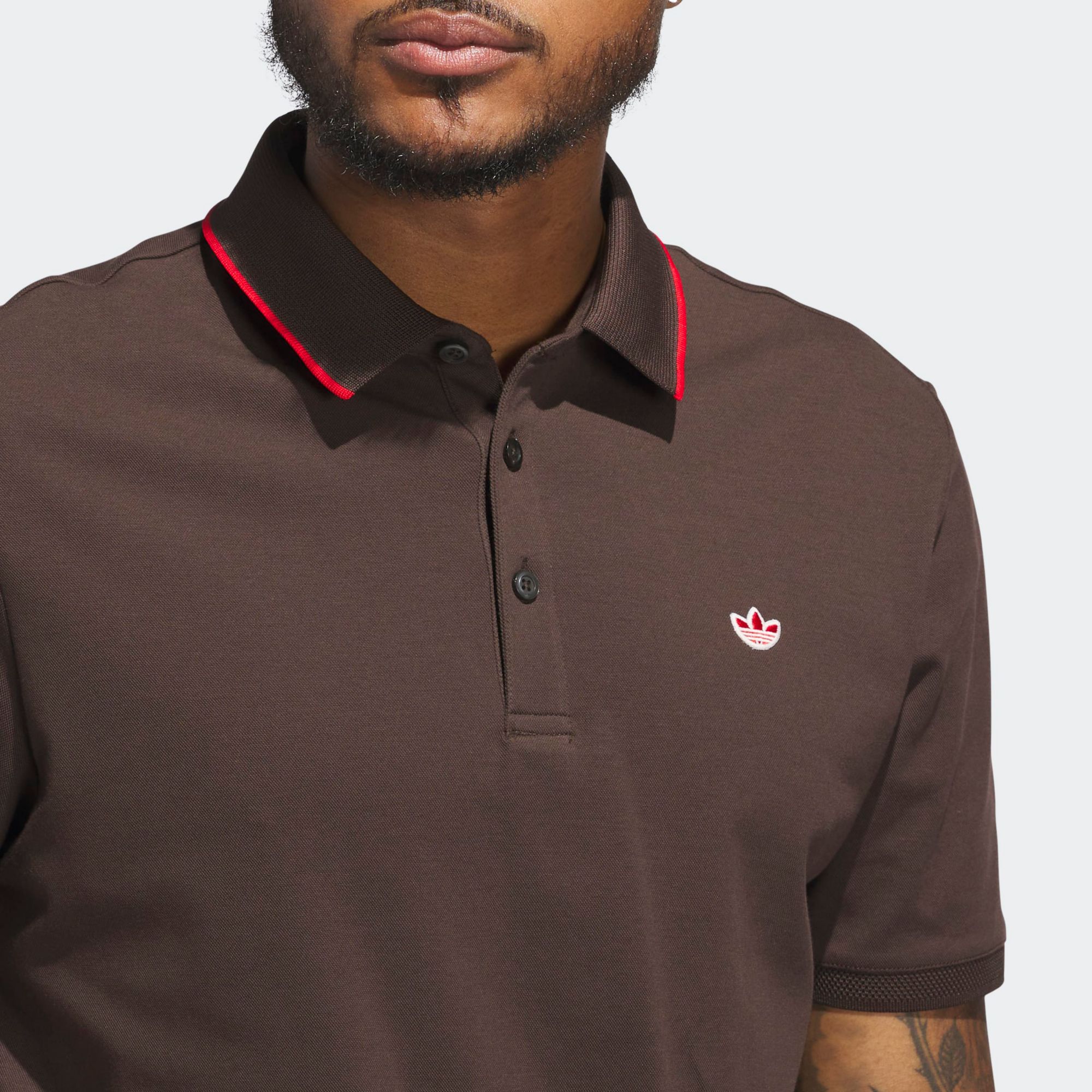 adidas Originals Men's Twistknit Trefoil Golf Polo product image