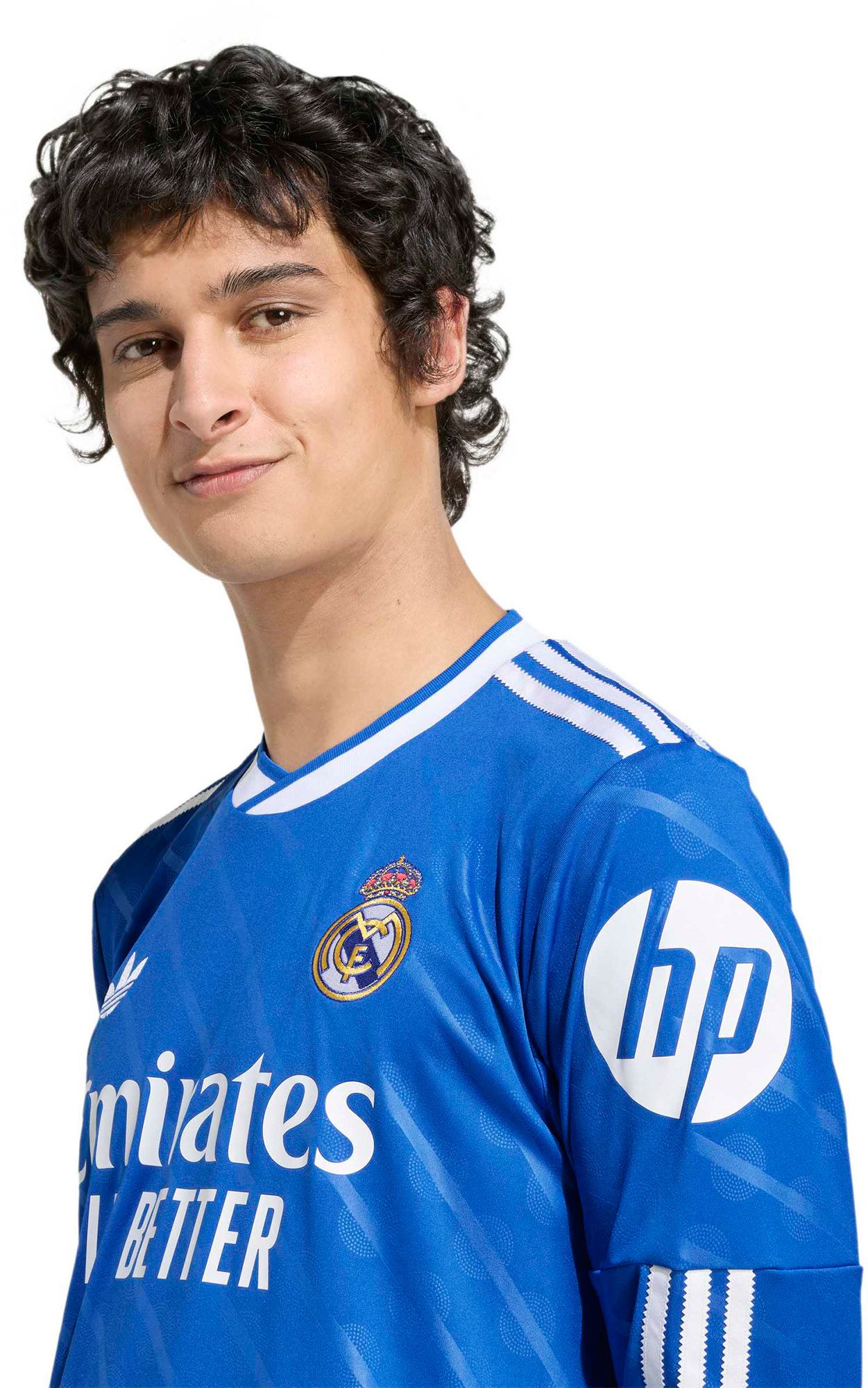 adidas Men's 2025 Real Madrid Blue Third Replica Jersey product image