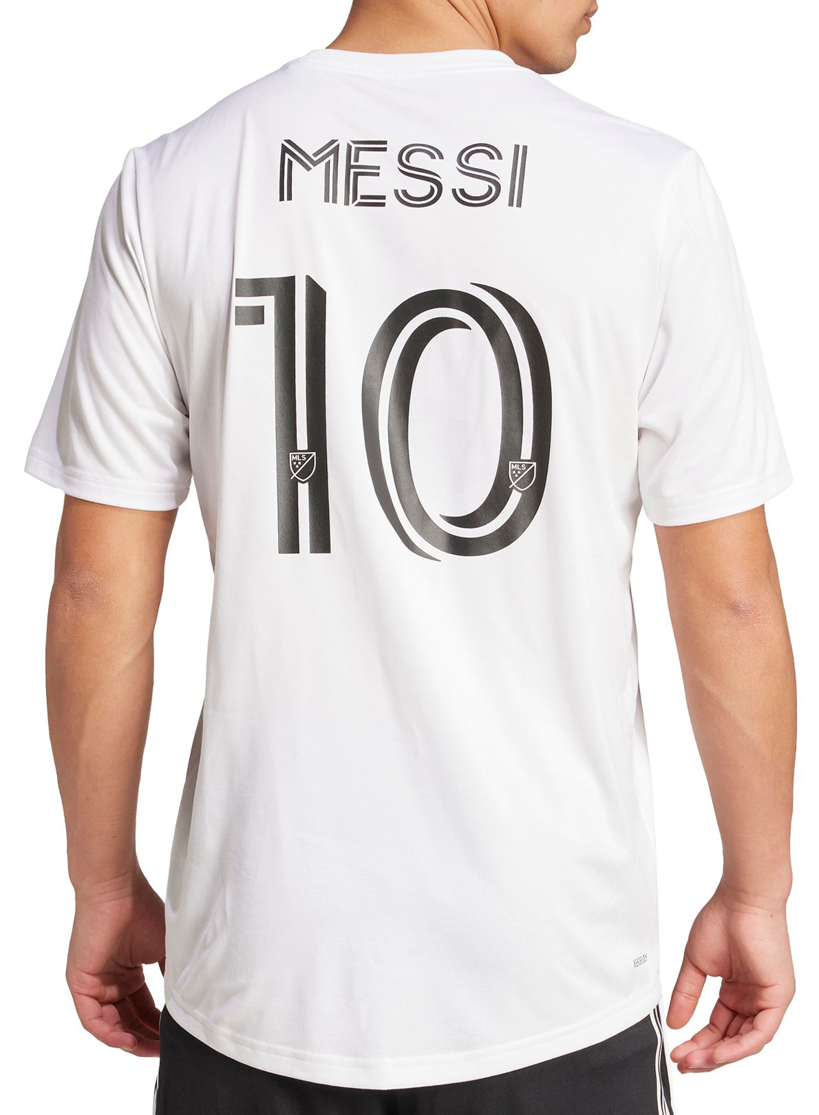 adidas Men's Inter Miami CF 2025 Lionel Messi #10 White Authentic T-Shirt product image