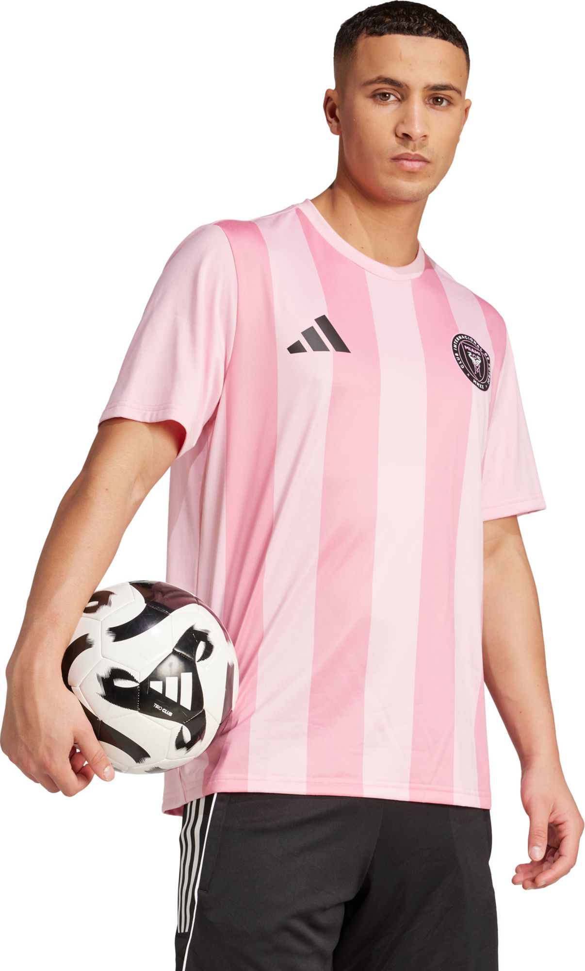 adidas Men's Inter Miami CF 2025 Lionel Messi #10 Pink Authentic T-Shirt product image