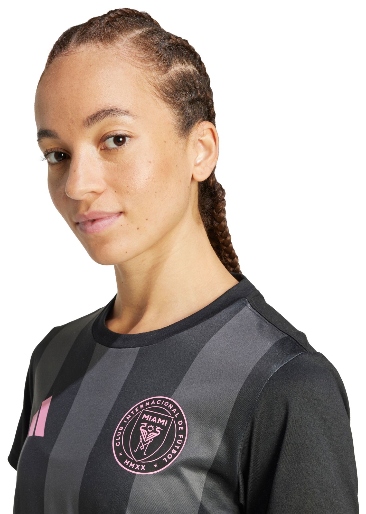 adidas Women's Inter Miami CF 2025 Lionel Messi #10  Black T-Shirt product image