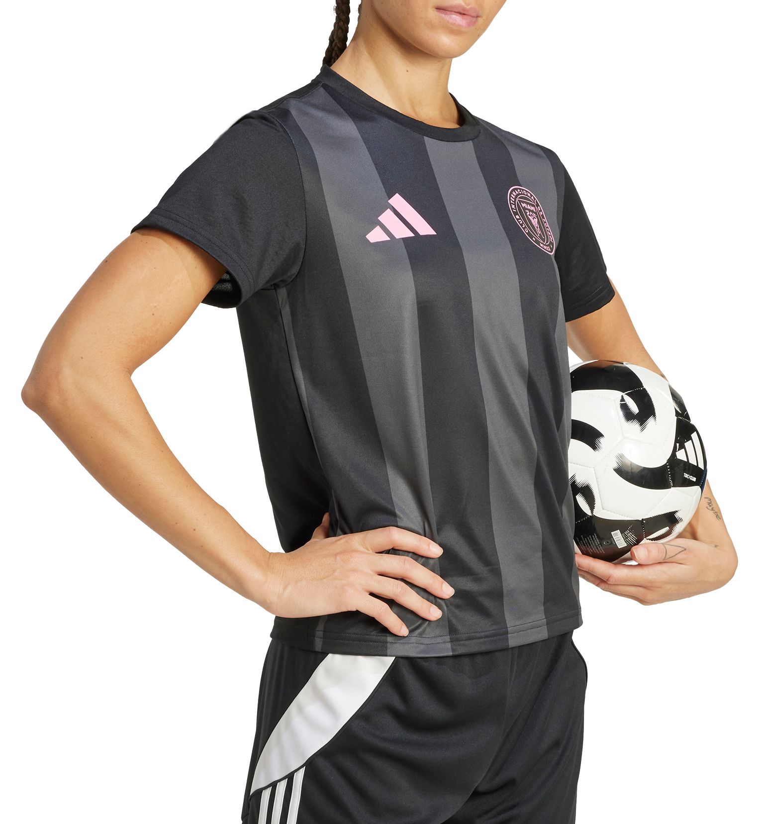 adidas Women's Inter Miami CF 2025 Lionel Messi #10  Black T-Shirt product image