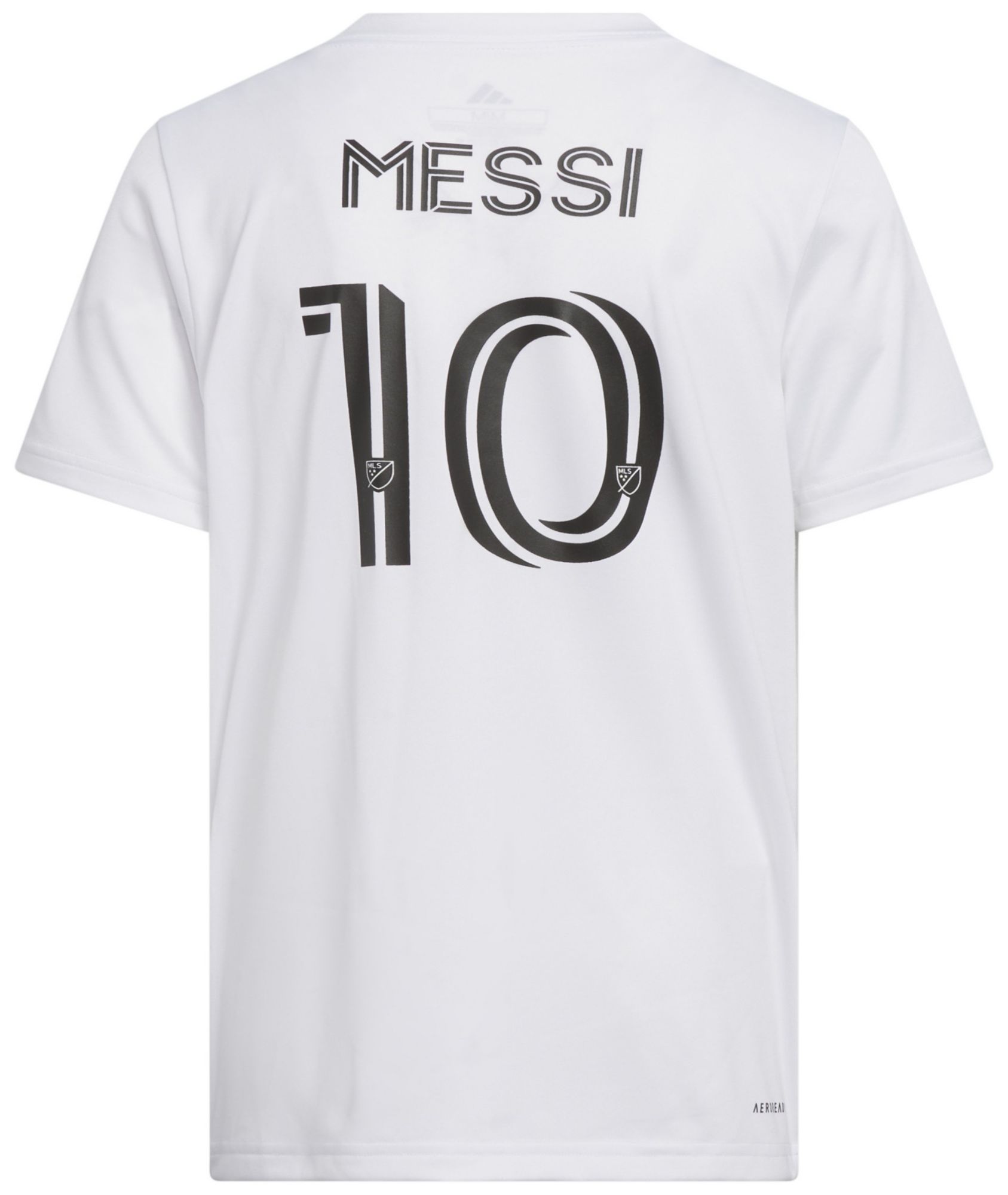 adidas Youth Inter Miami CF 2025 Lionel Messi #10 White Authentic T-Shirt product image