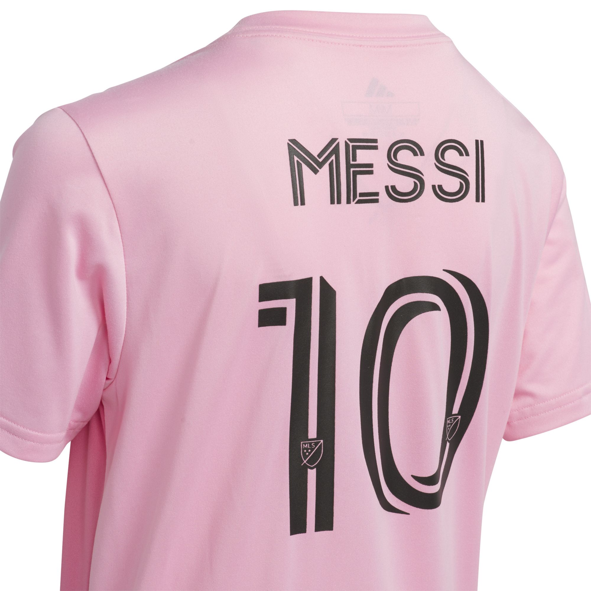 adidas Youth Inter Miami CF 2025 Lionel Messi #10 Pink Authentic T-Shirt product image