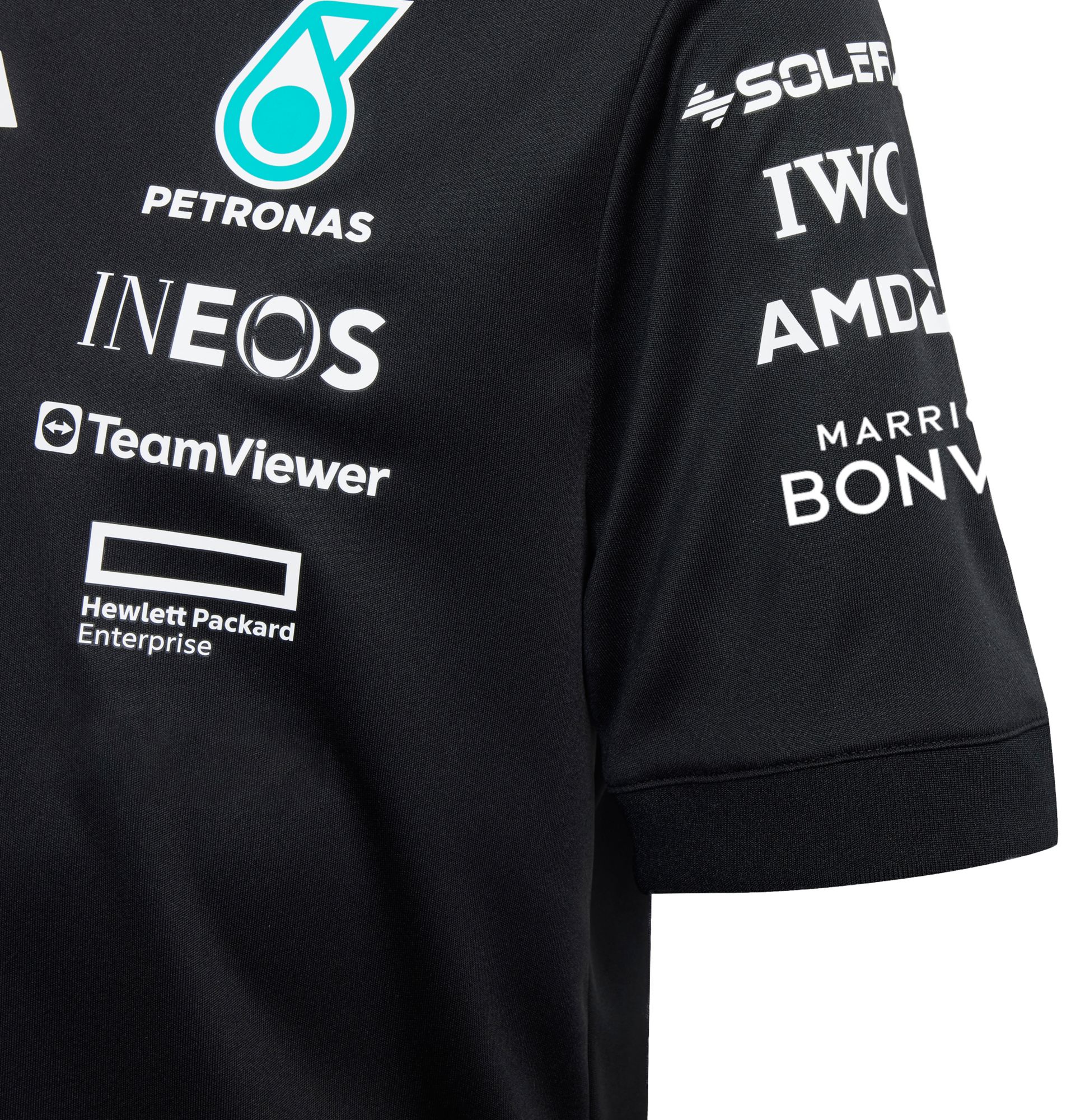 adidas Youth Mercedes Formula 1 Black Replica Jersey product image