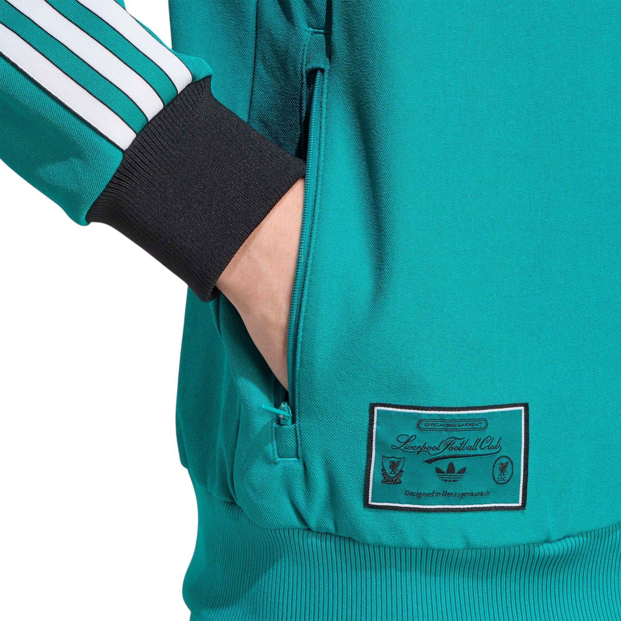 adidas Adult Liverpool FC 2025-26 Vintage Green Jacket product image