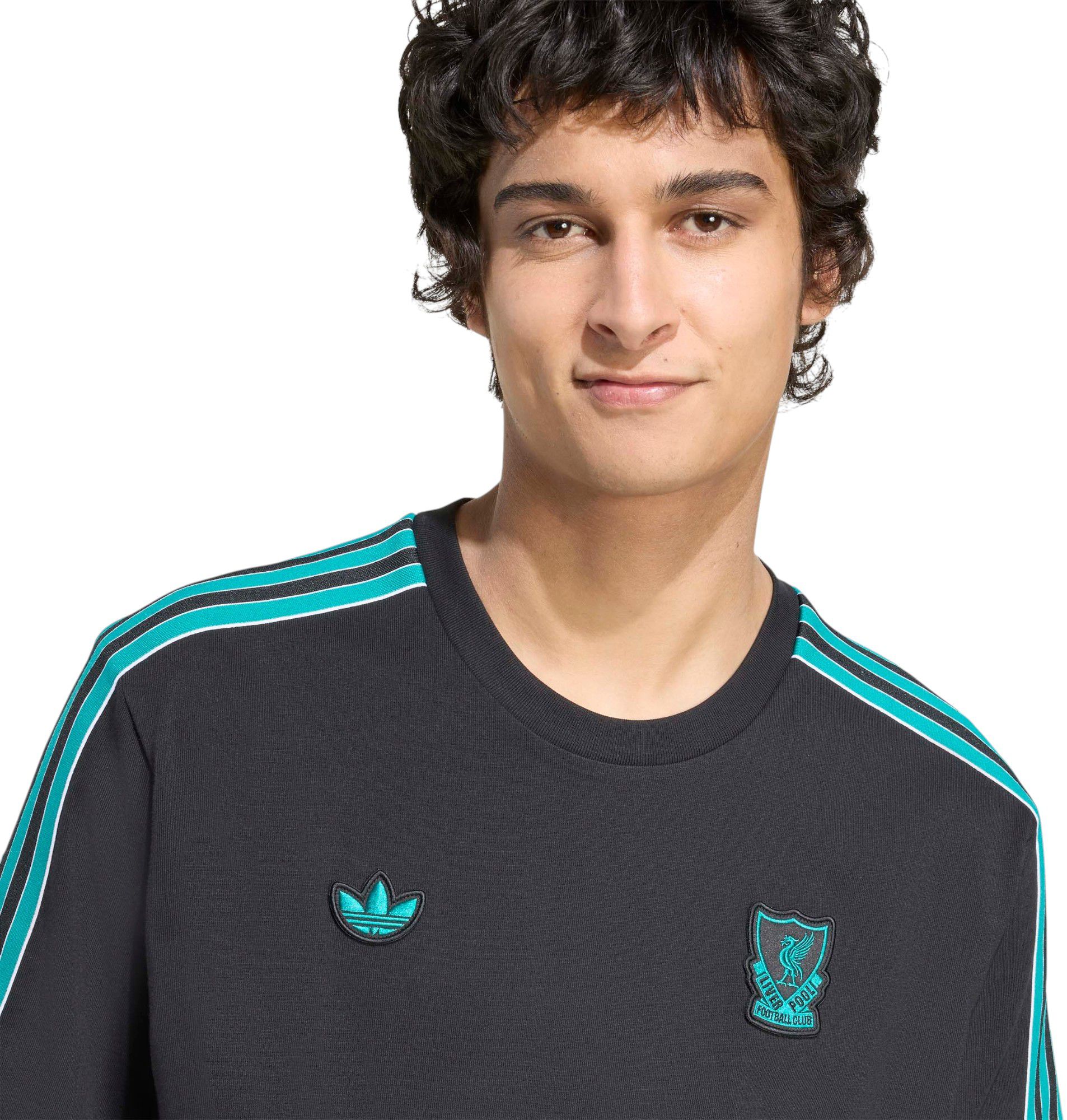 adidas Adult Liverpool FC 2025-26 Vintage Black T-Shirt product image