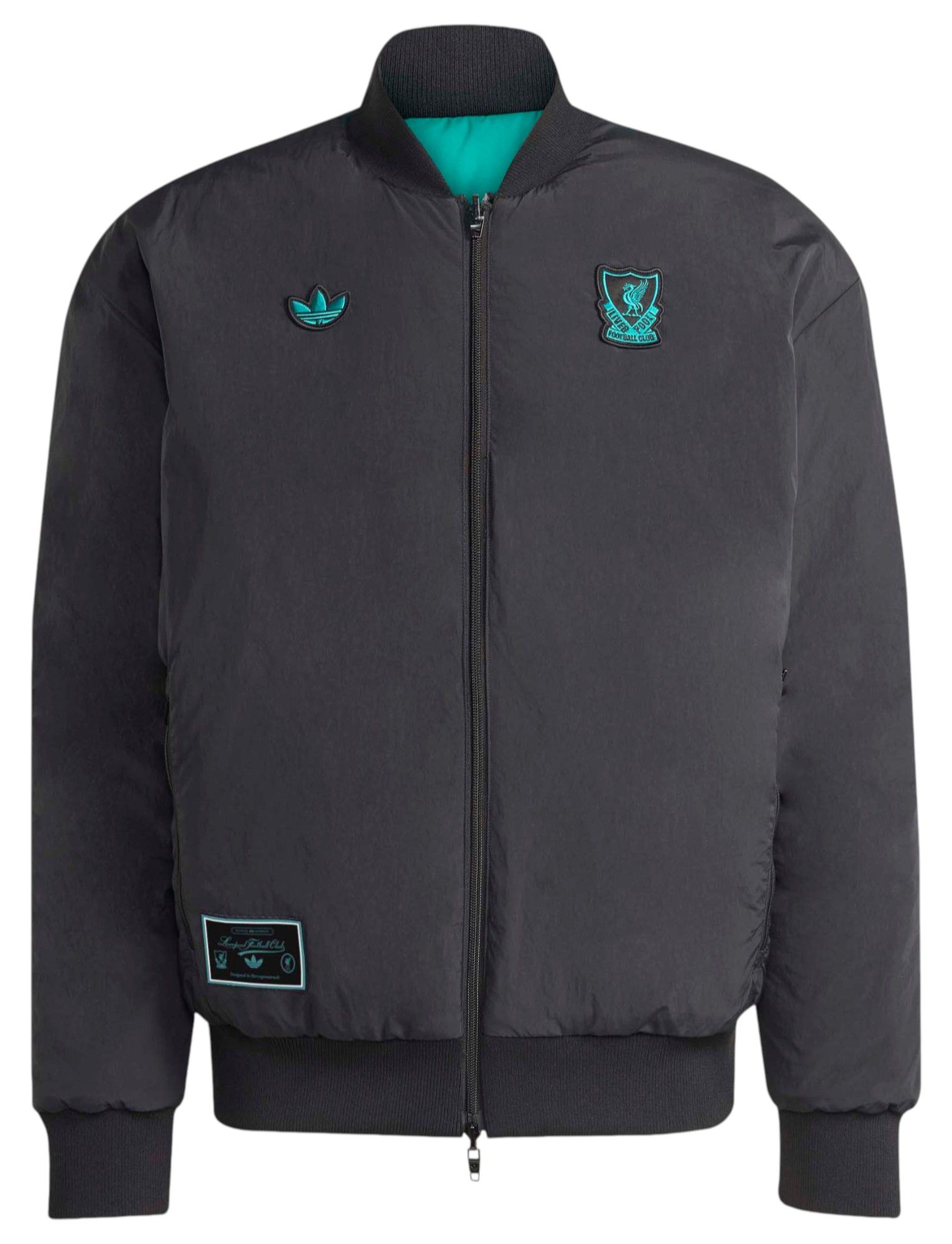 adidas Adult Liverpool FC 2025-26 Vintage Black Jacket product image