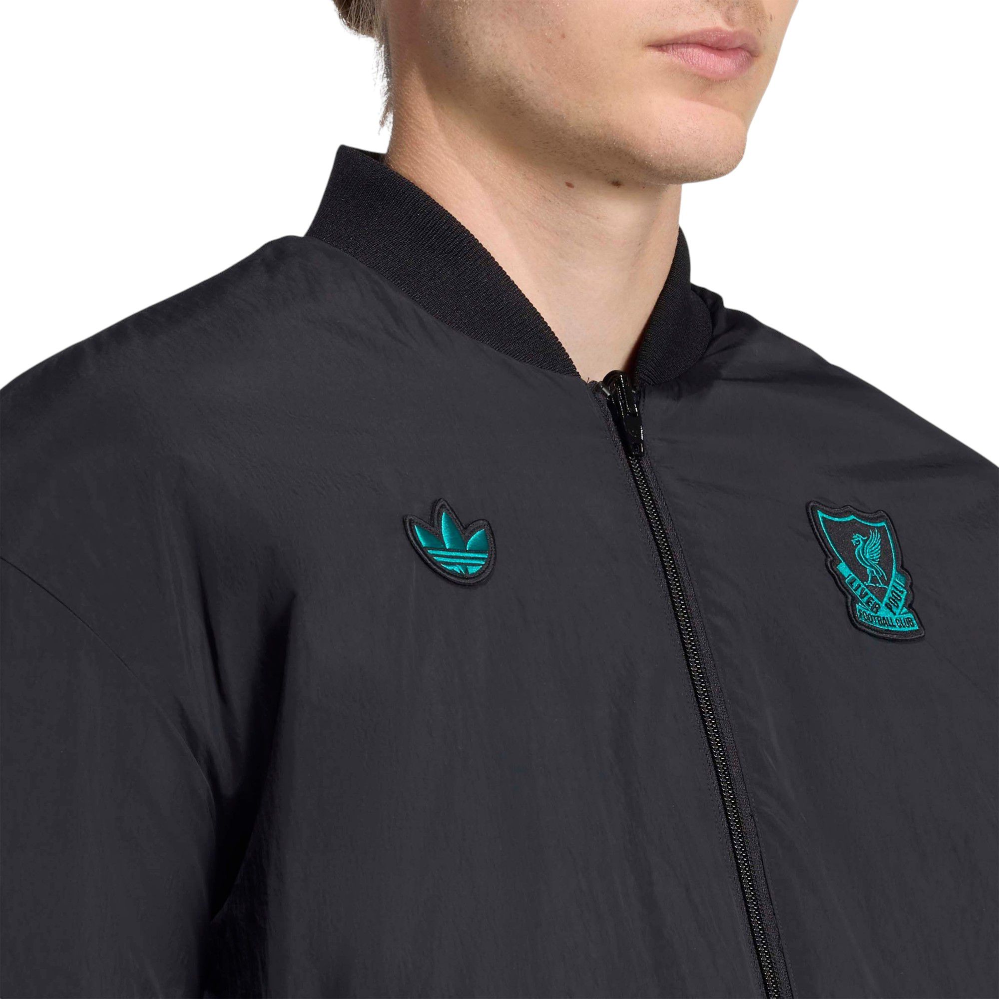 adidas Adult Liverpool FC 2025-26 Vintage Black Jacket product image