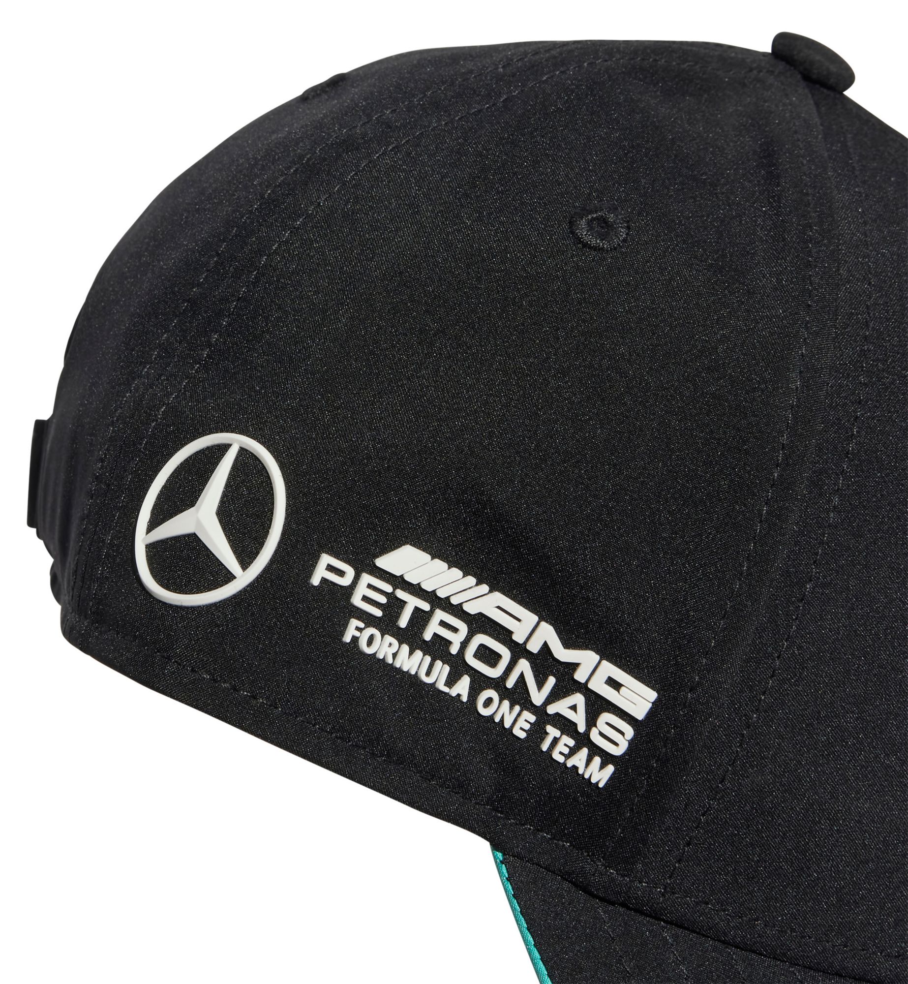 adidas Adult Mercedes F1 Black Adjustable Dad Hat product image