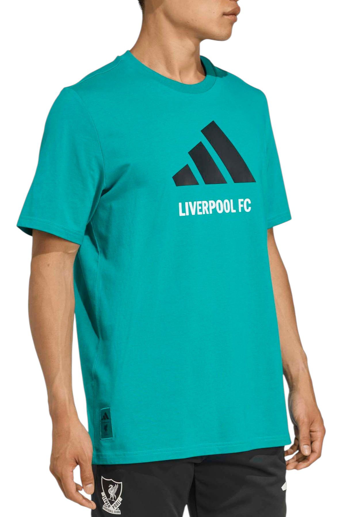 adidas Adult Liverpool FC 2025-26 Team Logo Green T-Shirt product image