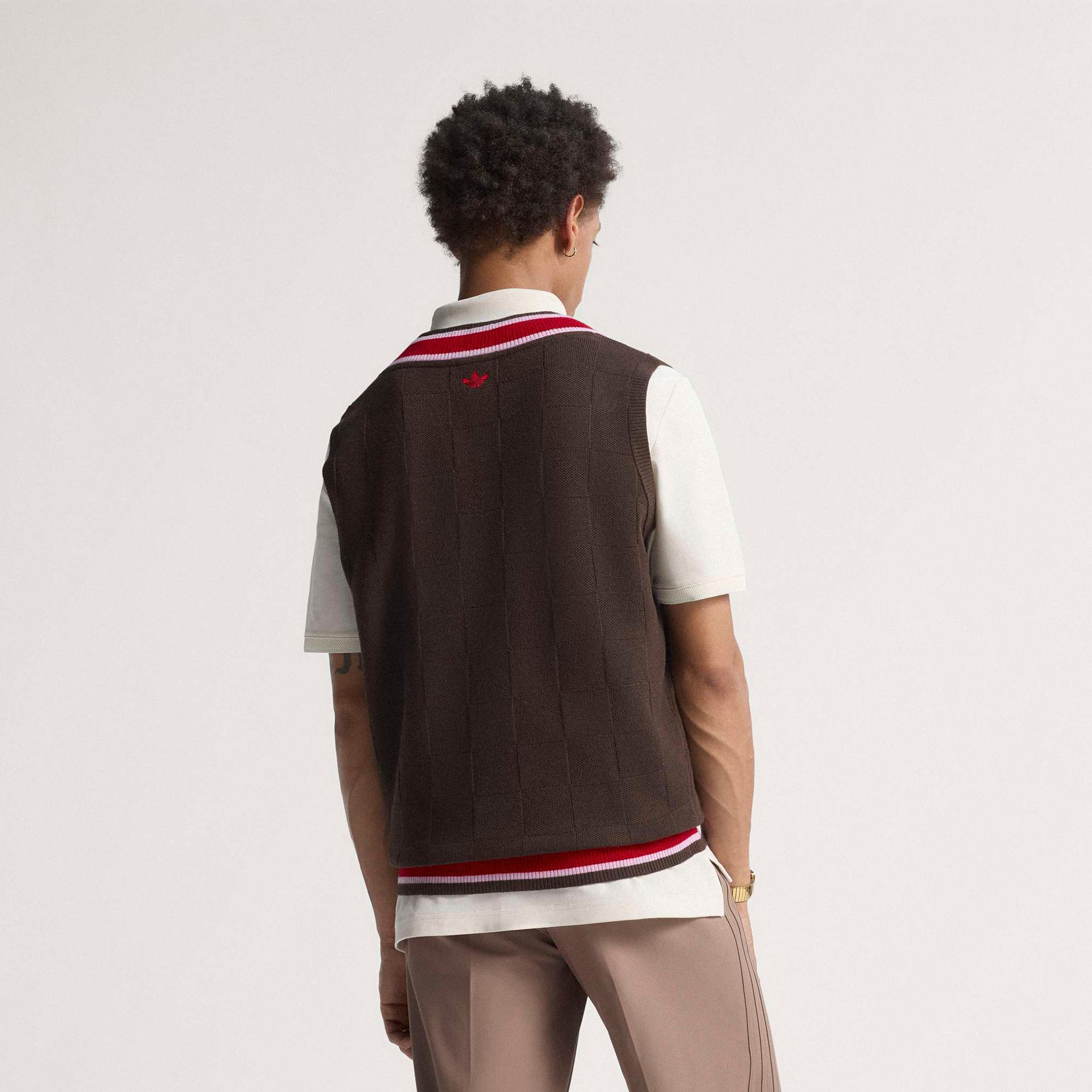 adidas Originals Men's Sleeveless Knit Golf Vest product image