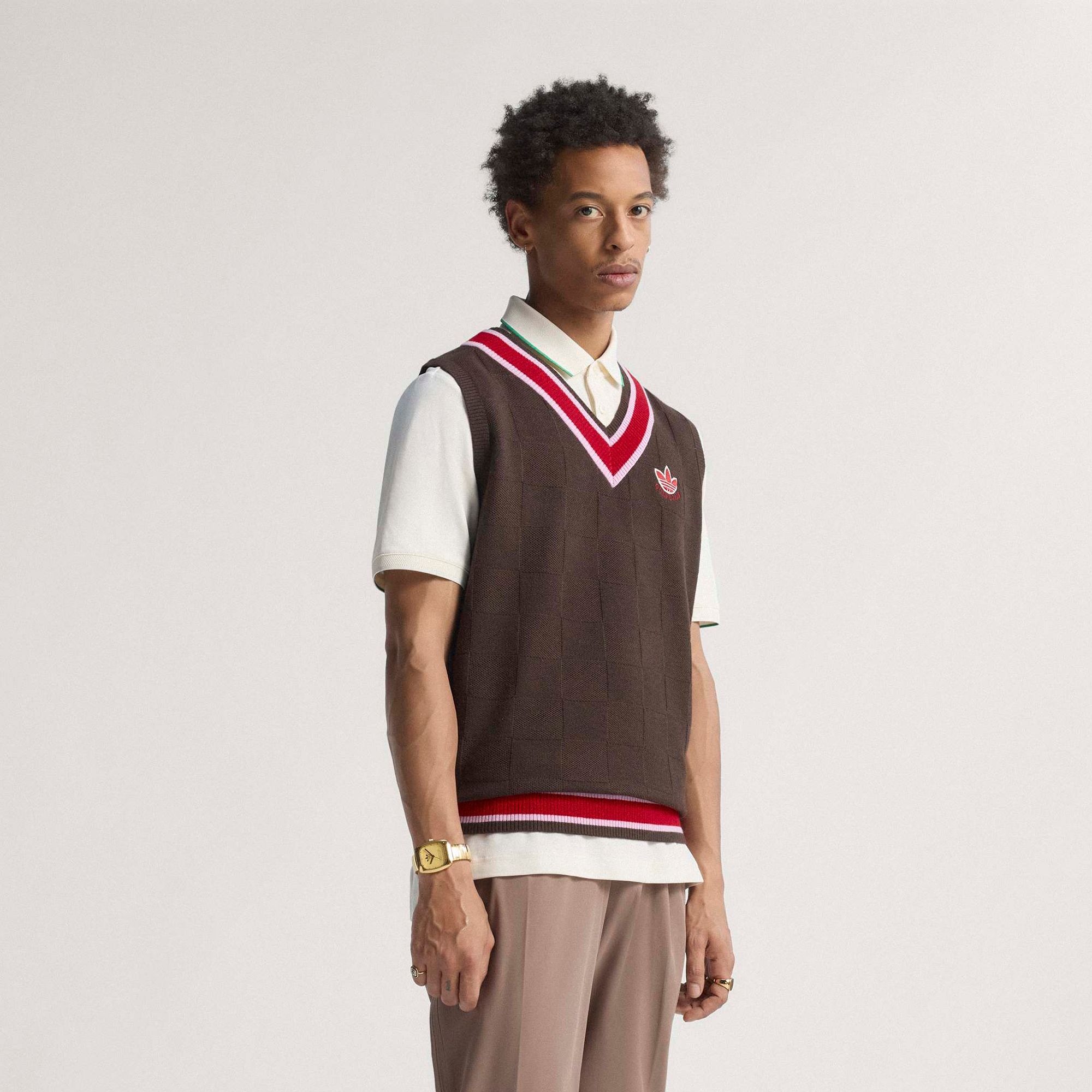 adidas Originals Men's Sleeveless Knit Golf Vest product image