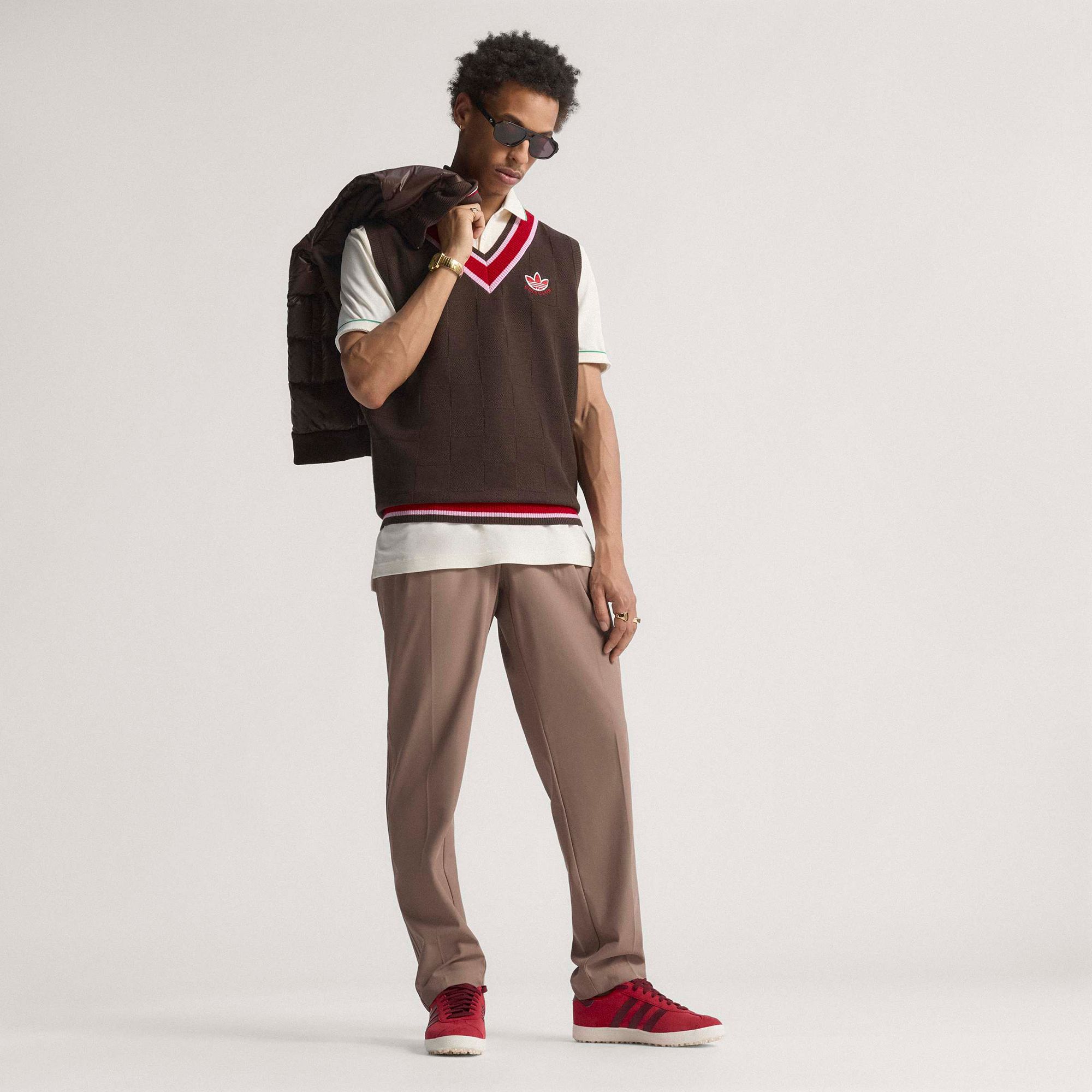 adidas Originals Men's Sleeveless Knit Golf Vest product image