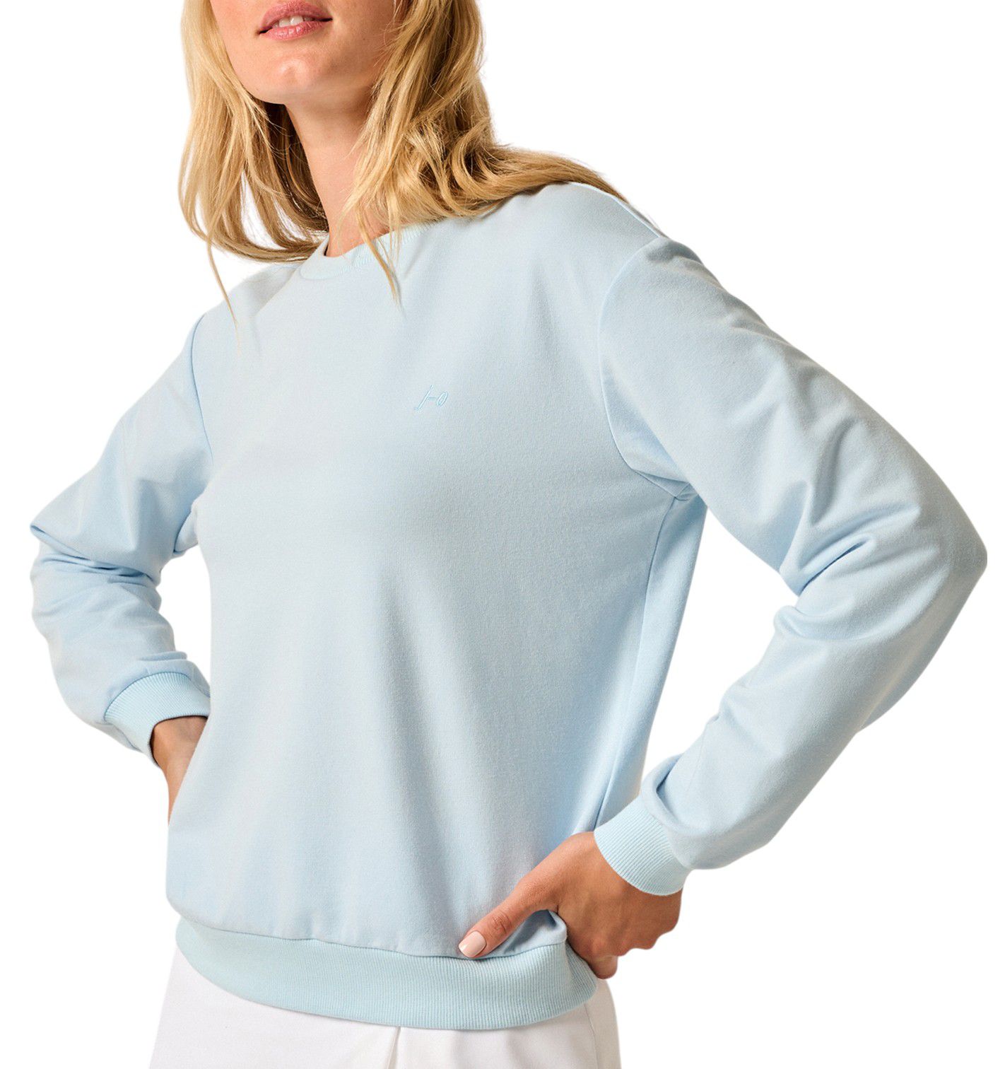 Johnnie-O Women's Samantha Terry Crewneck Golf Sweatshirt product image