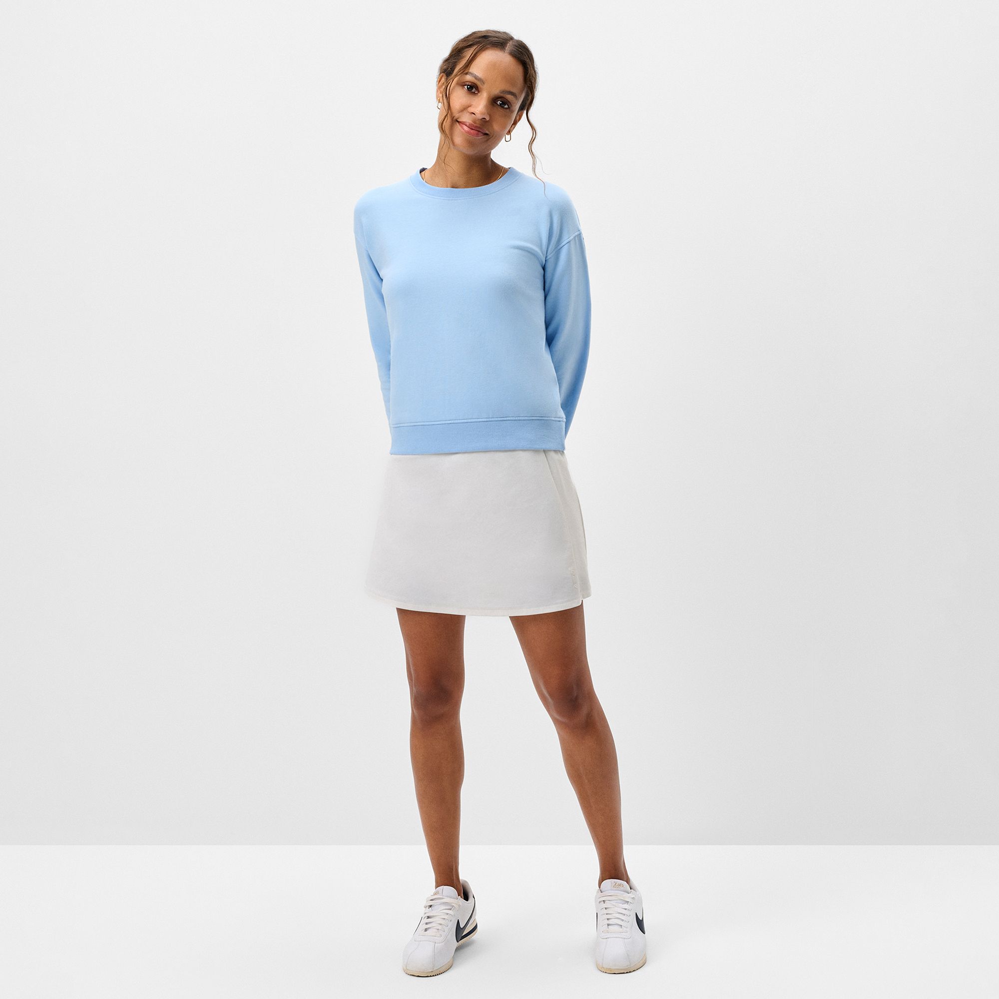 Johnnie-O Women's Penny Long Sleeve Crewneck Golf Sweatshirt product image
