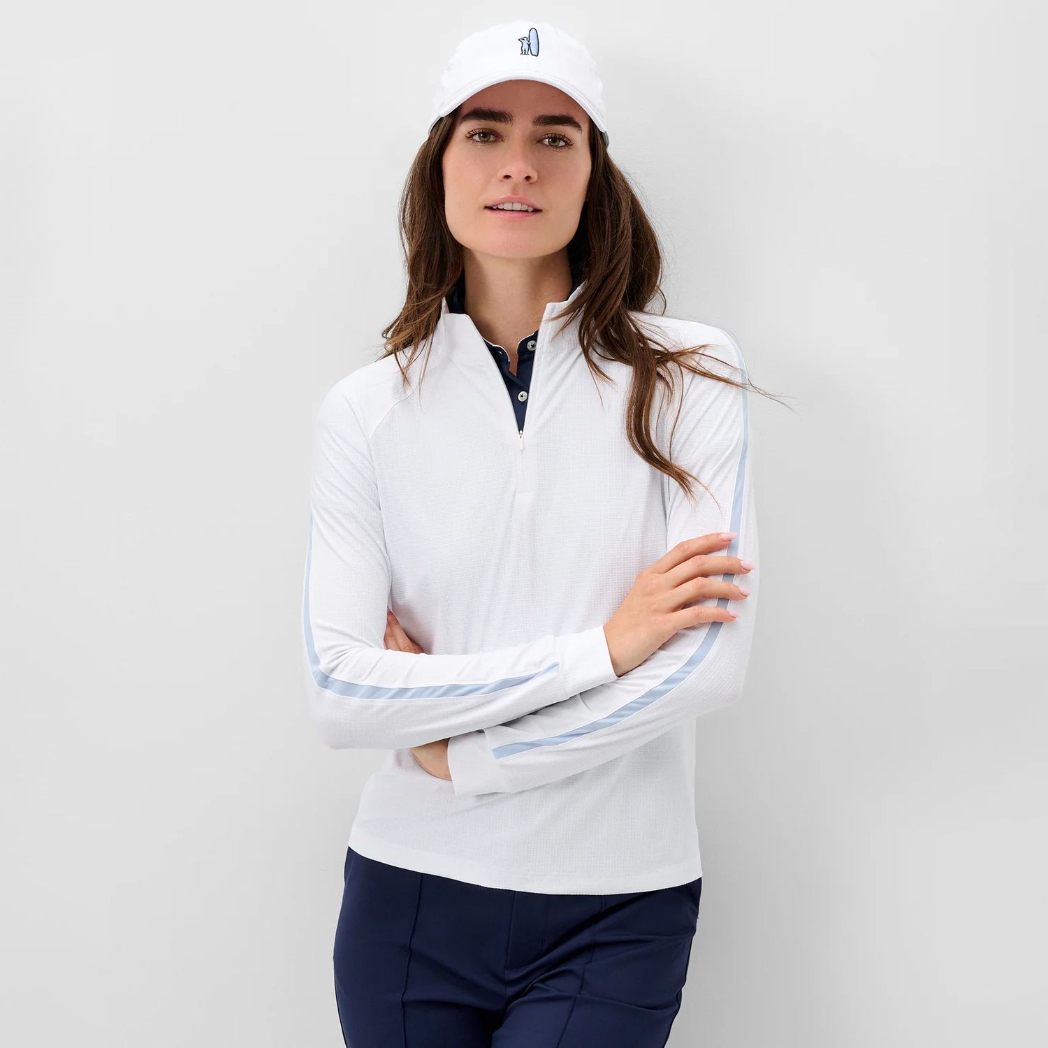 Johnnie-O Women's Sloane Performance Golf ¼ Zip Pullover product image