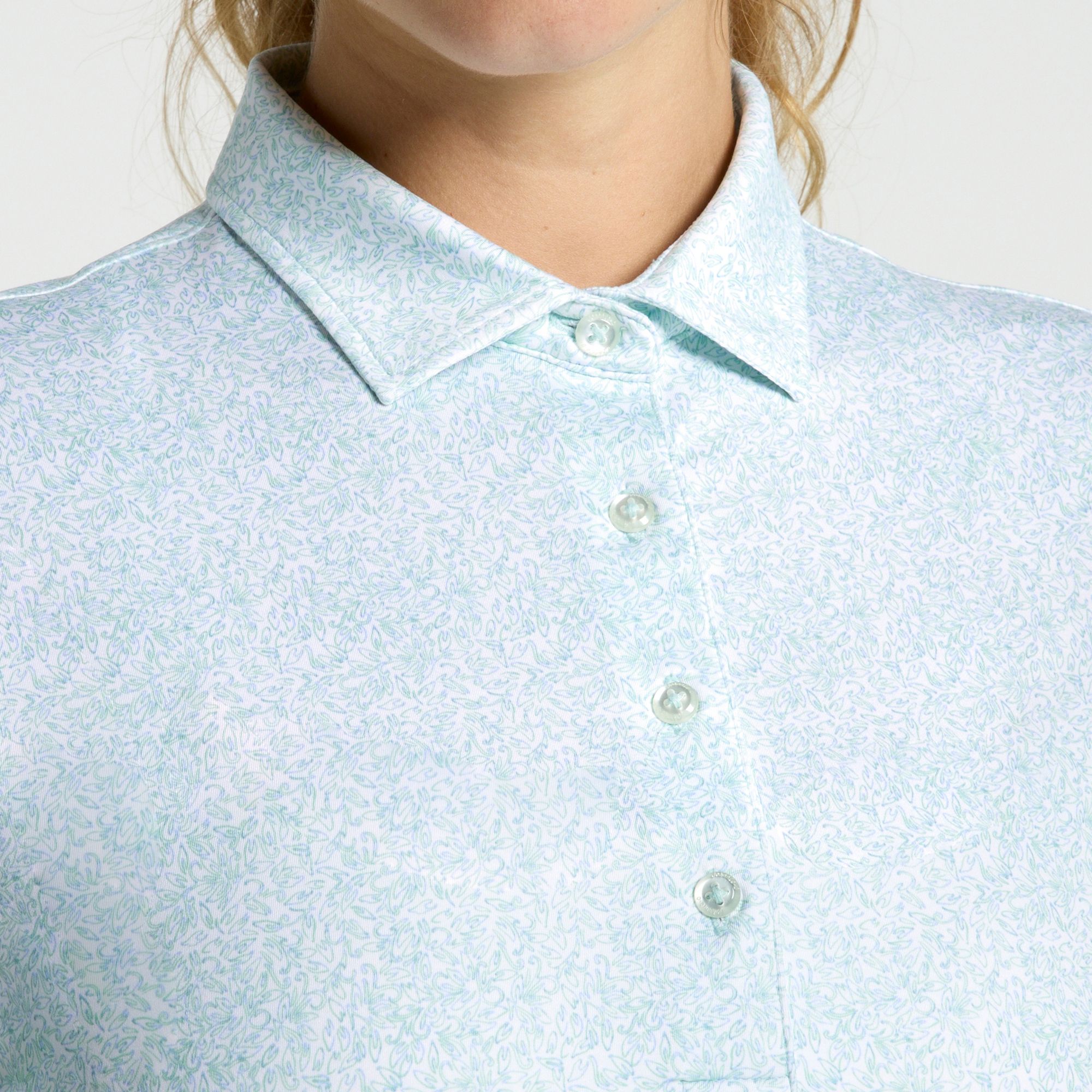 Johnnie-O Women's Maxine Featherweight Performance Jersey Golf Polo product image