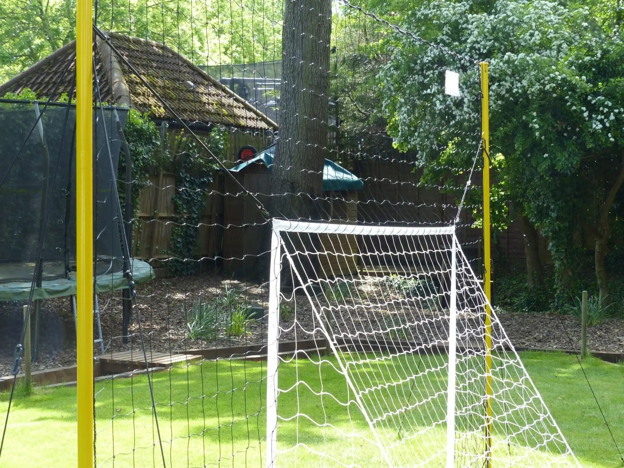 Open Goaaal Junior 8' x 4.5' Soccer Goal/Rebounder/Backstop product image