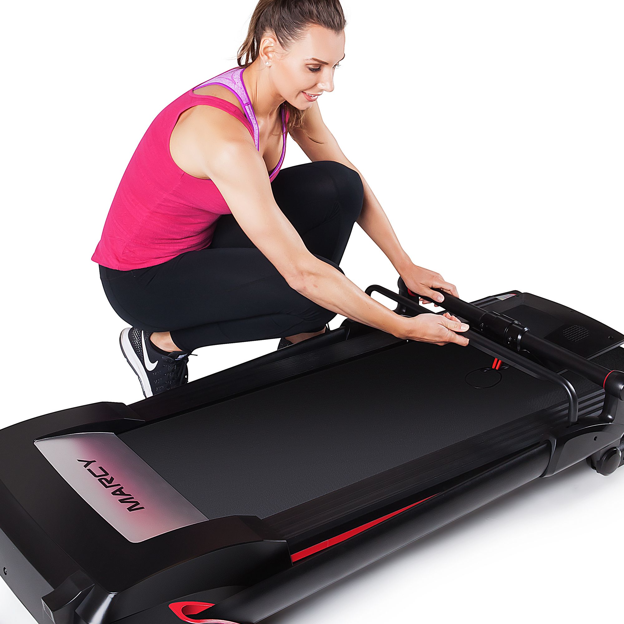 Marcy JX-651BW Easy Folding Motorized Treadmill product image