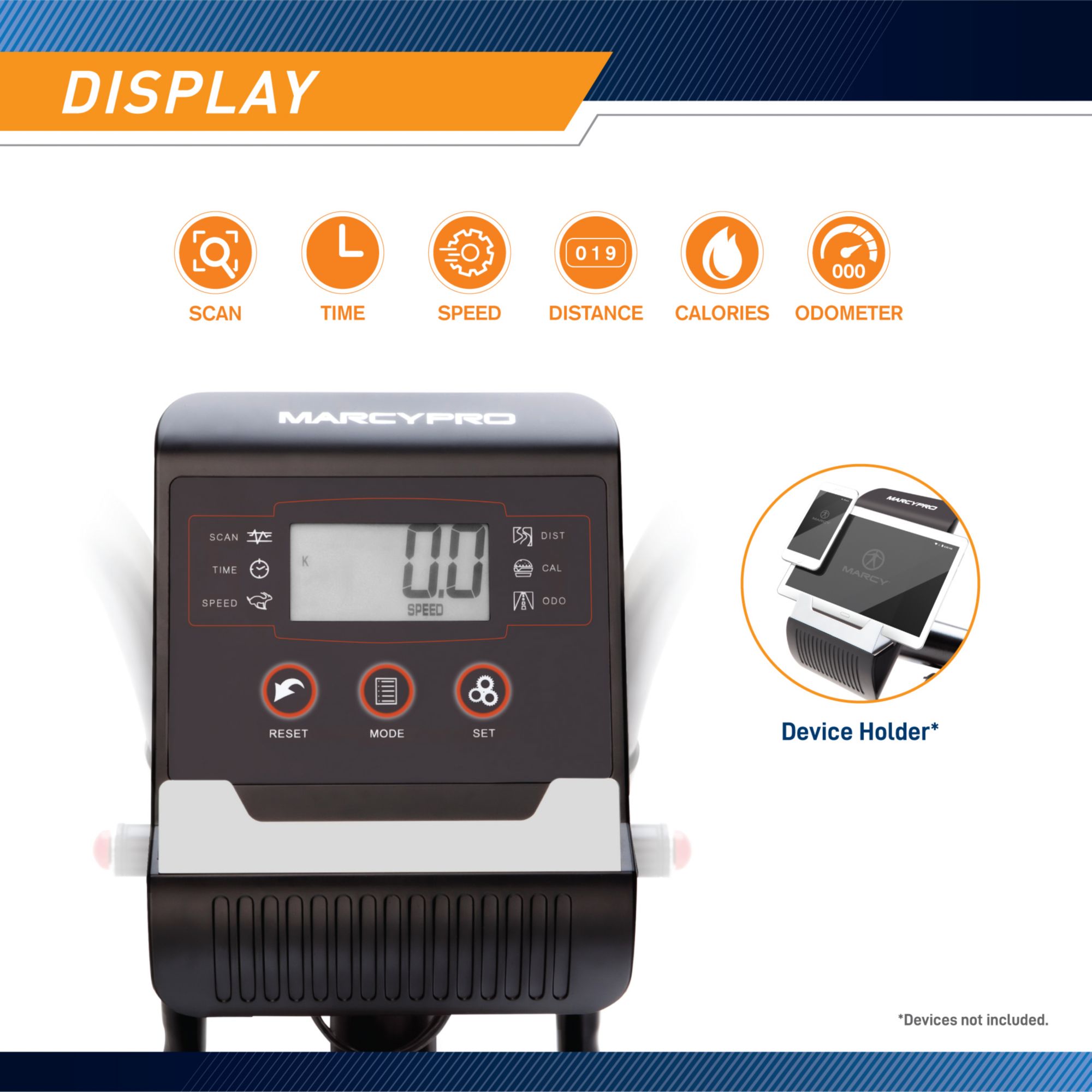 Marcypro Dual Action Cross Training Recumbent Exercise Bike product image