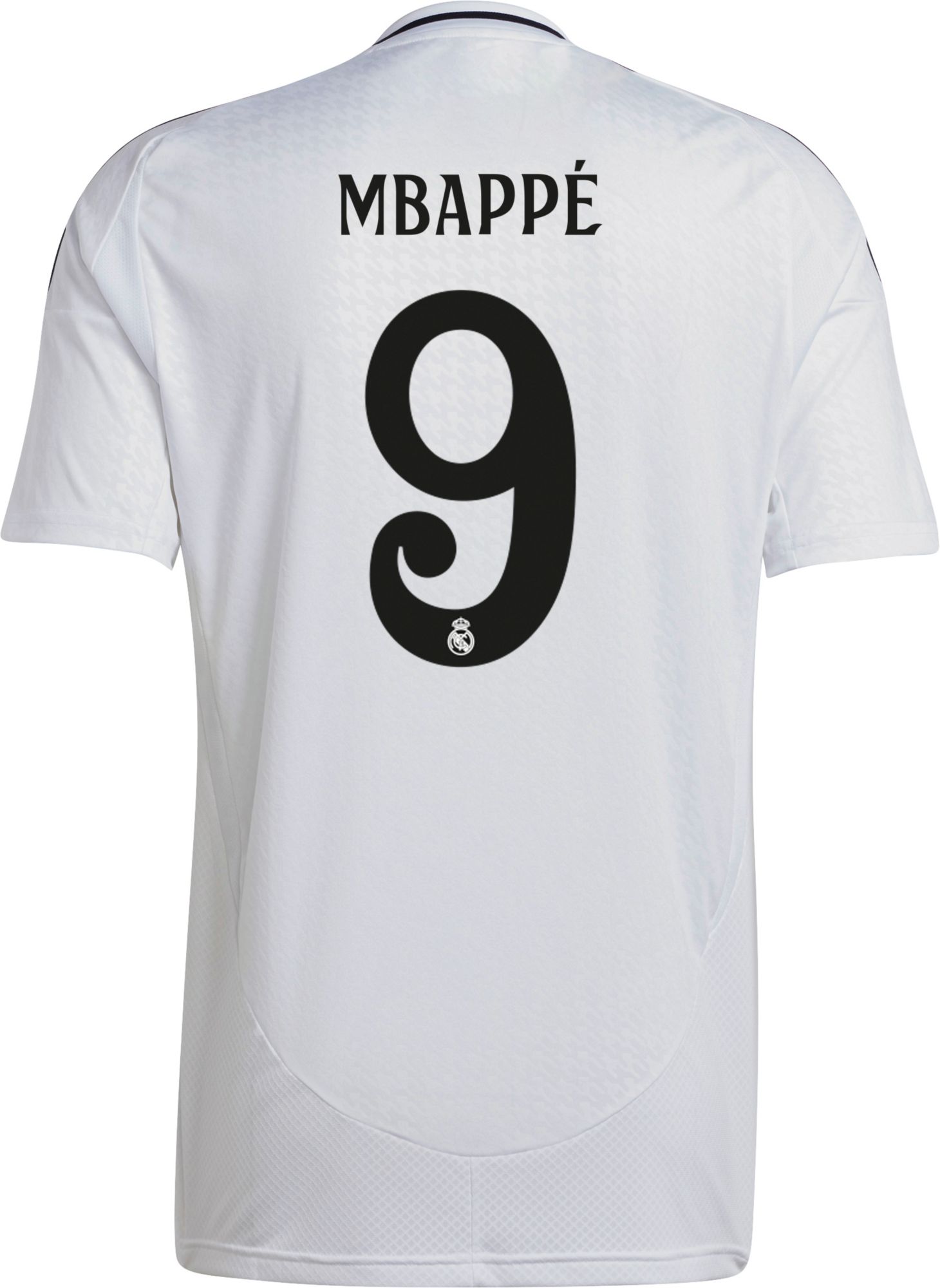 adidas Adult Real Madrid Kylian Mbappé 2024 Home Replica Jersey product image