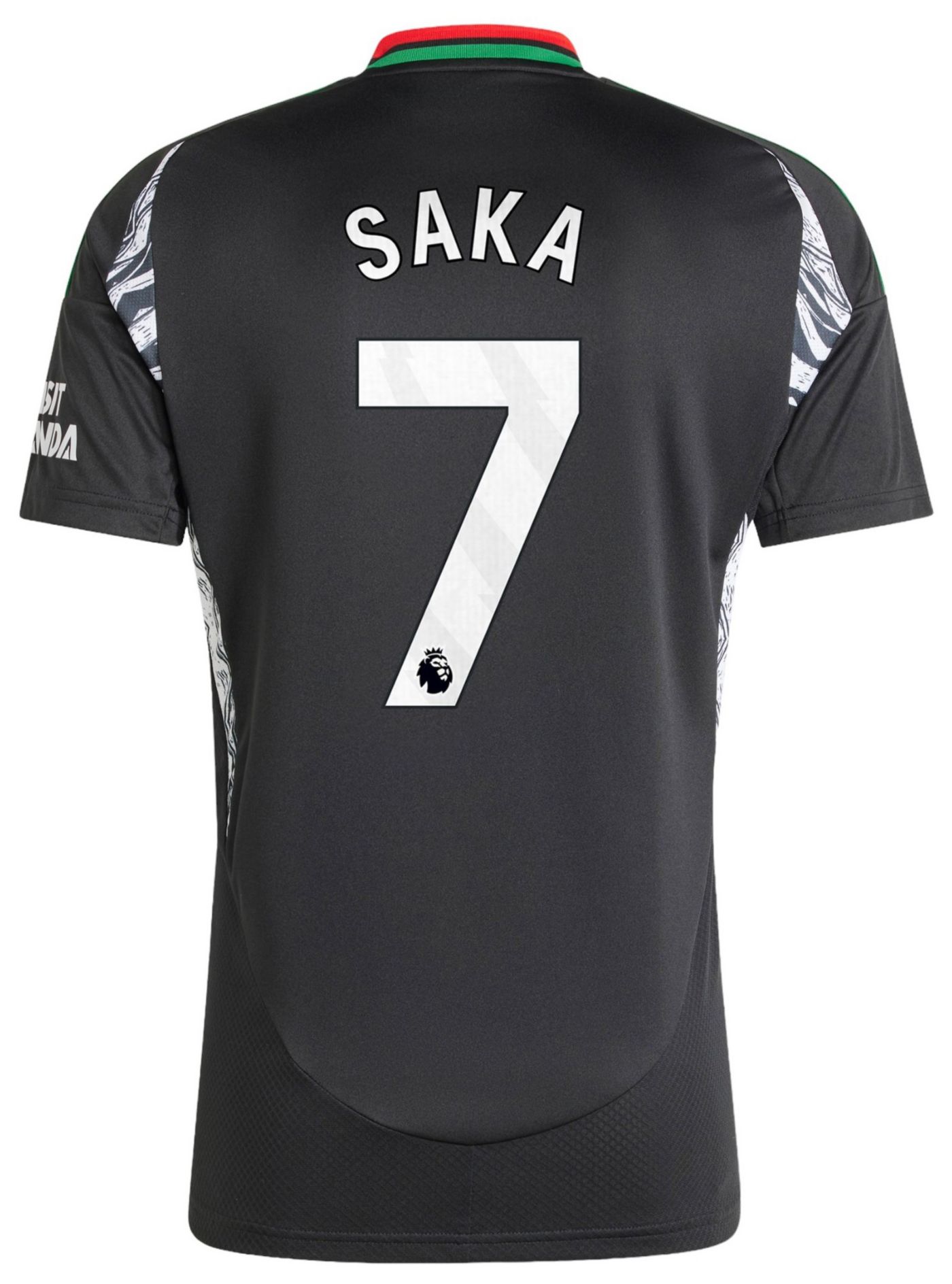 Arsenal 21/22 SAKA #7 2024 Away soccer Jersey size Medium (20)