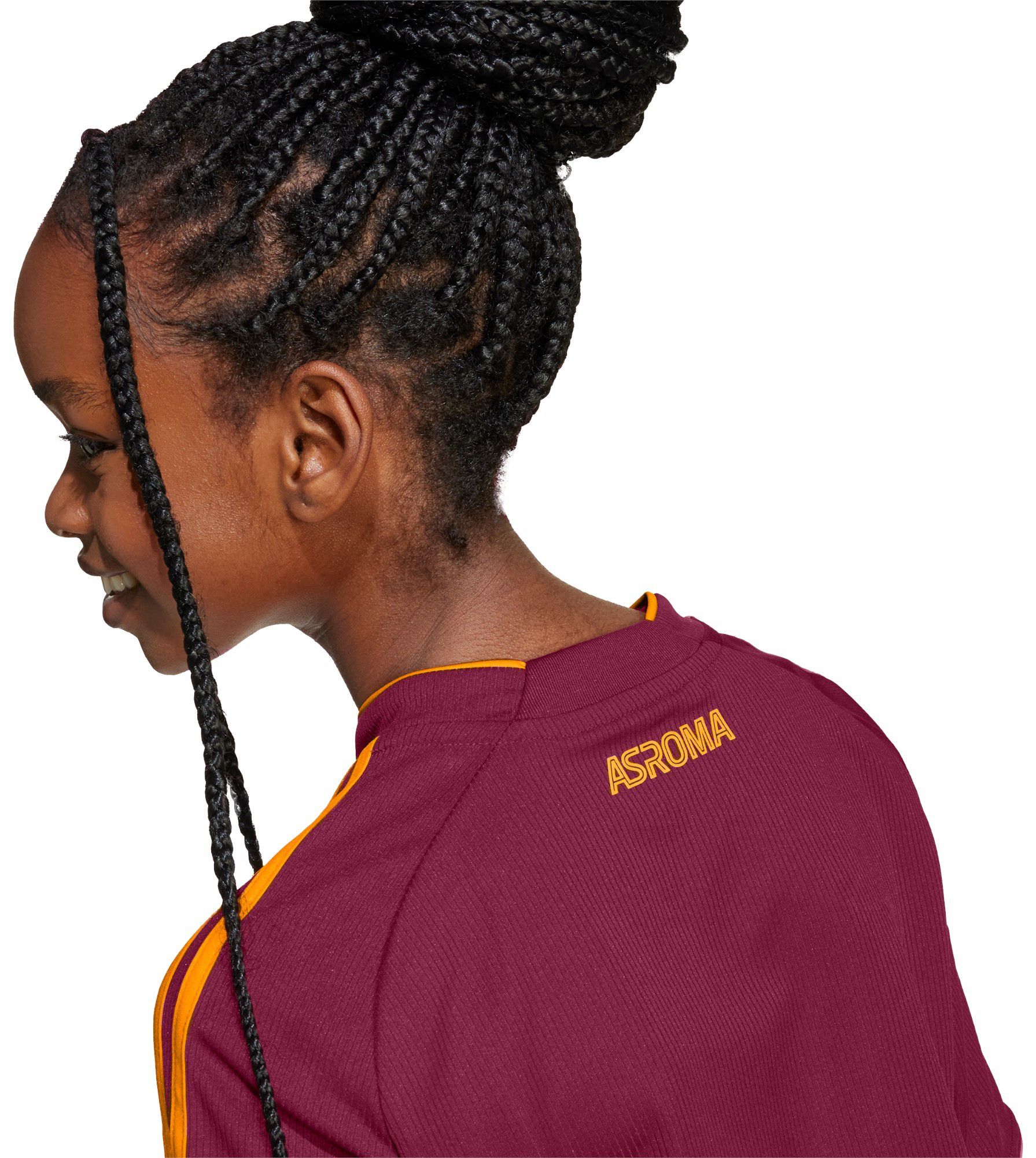 adidas Women's AS Roma 2025-26 Burgundy Home Replica Jersey product image