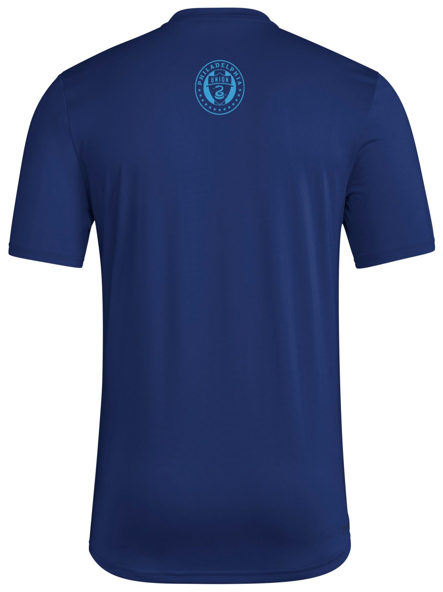 adidas Adult Philadelphia Union 2025 Blue Jersey Hook Away T-Shirt product image