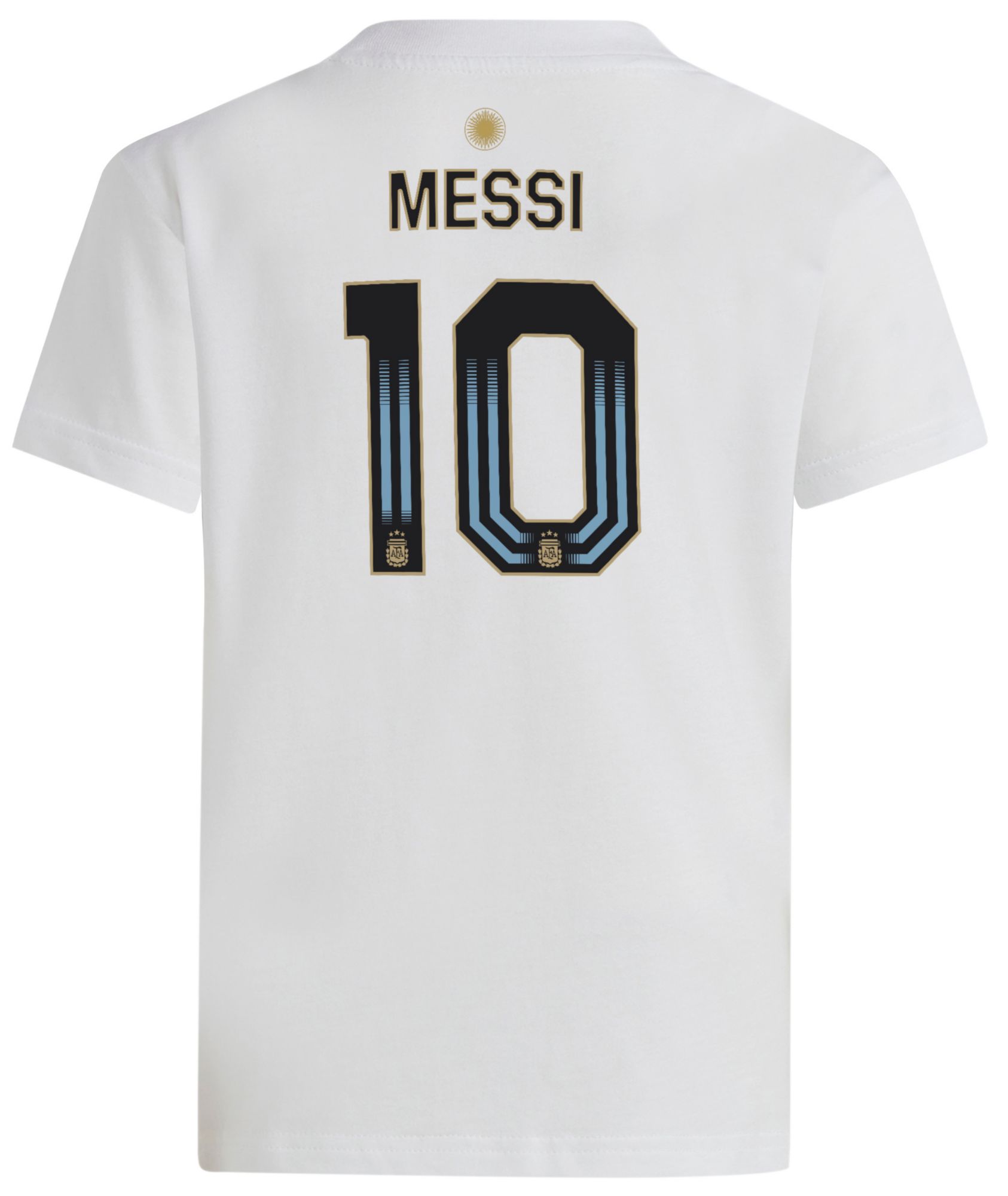adidas Youth Argentina Lionel Messi #10 White T-Shirt product image