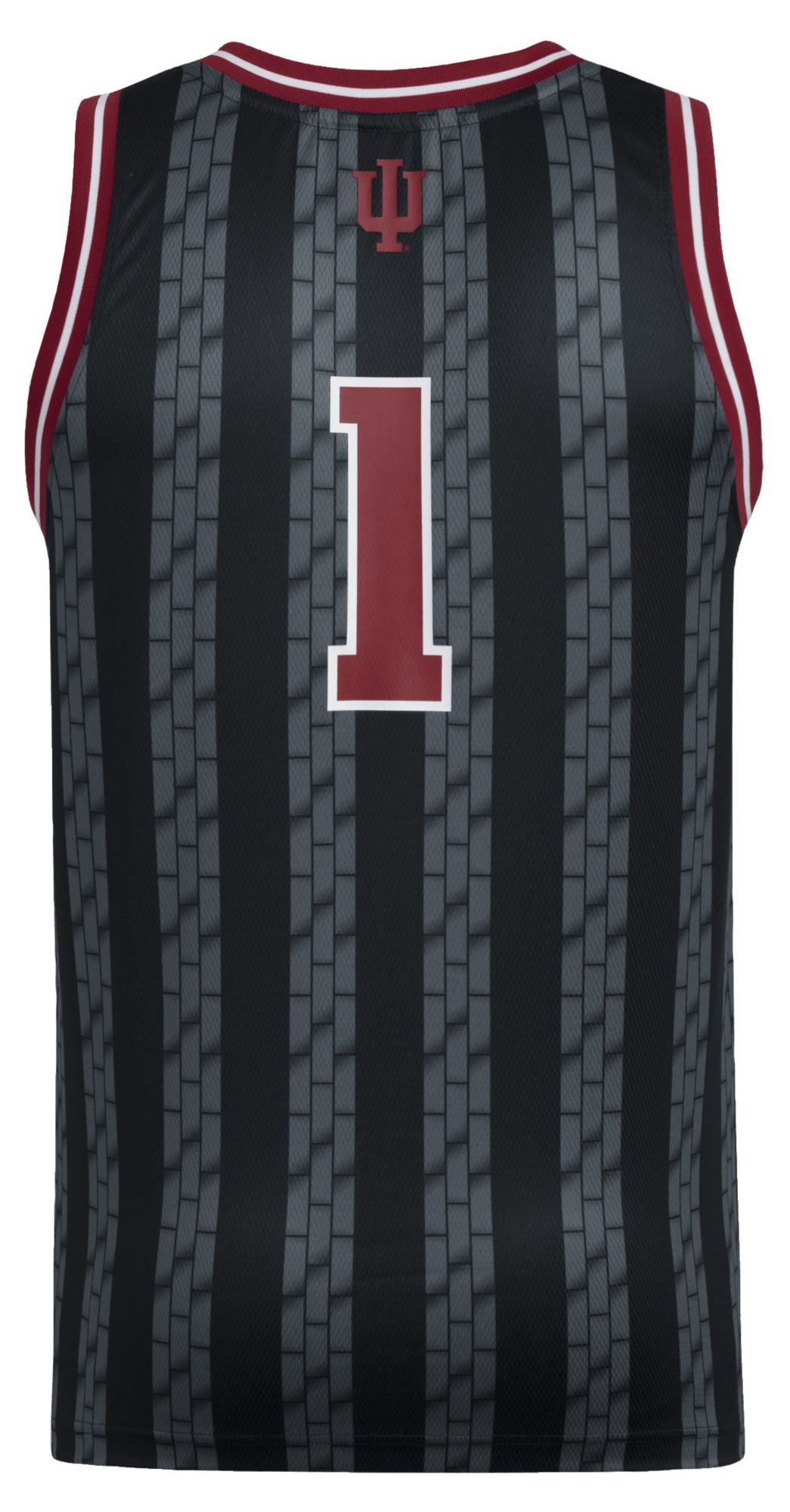 adidas Men's Indiana Hoosiers Black Swingman Basketball Jersey product image