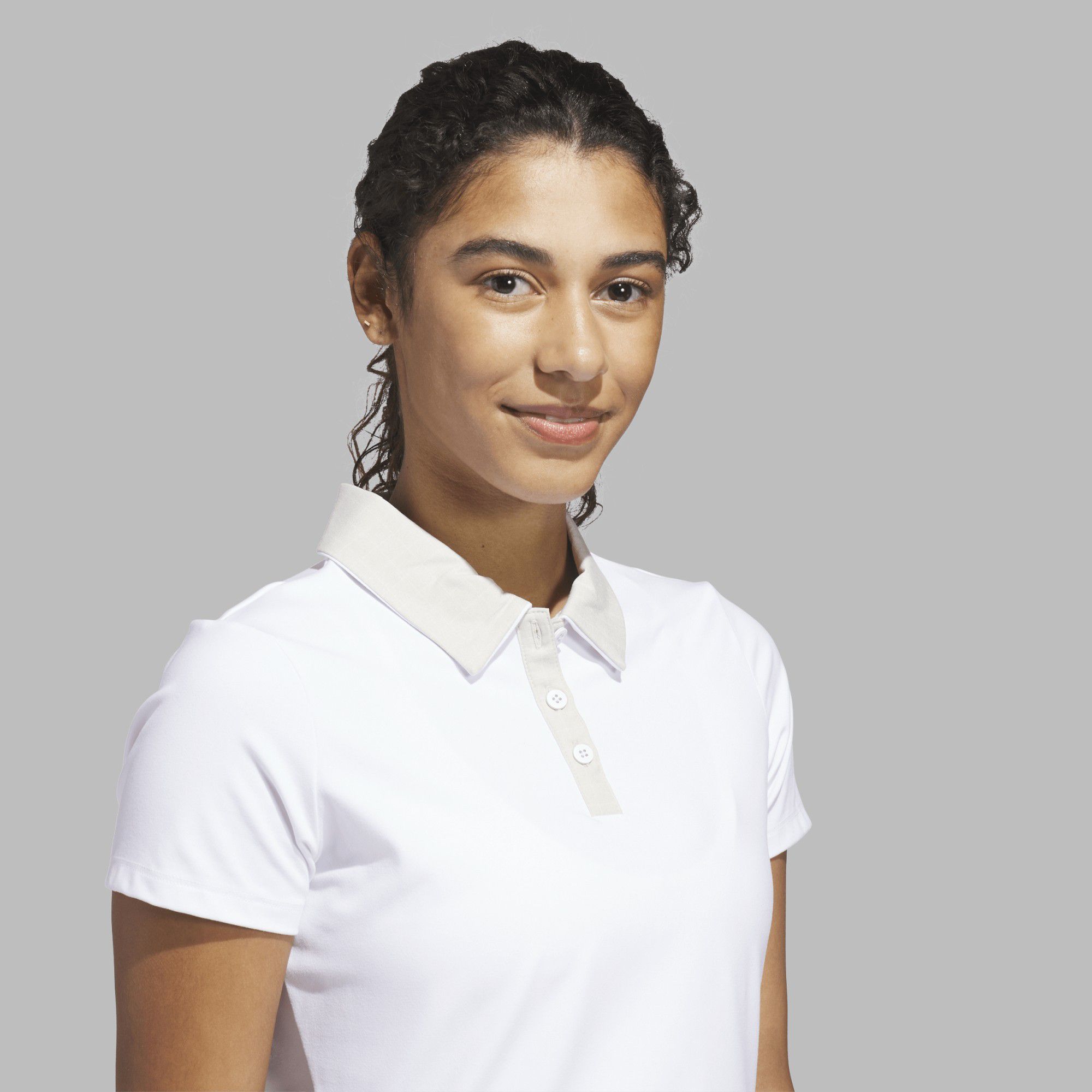 adidas Women's Ultimate365+ Grid Climacool Golf Polo product image