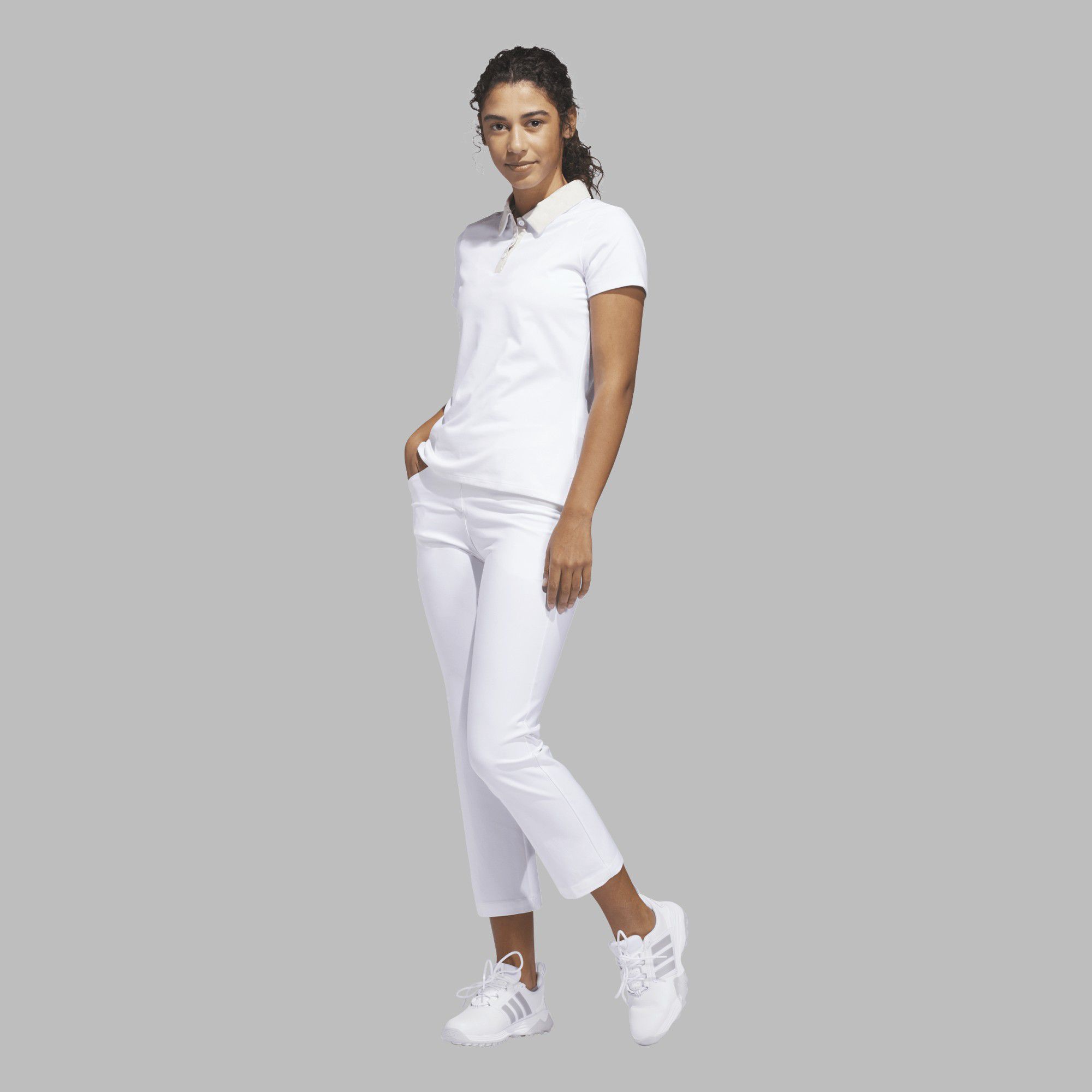 adidas Women's Ultimate365+ Grid Climacool Golf Polo product image