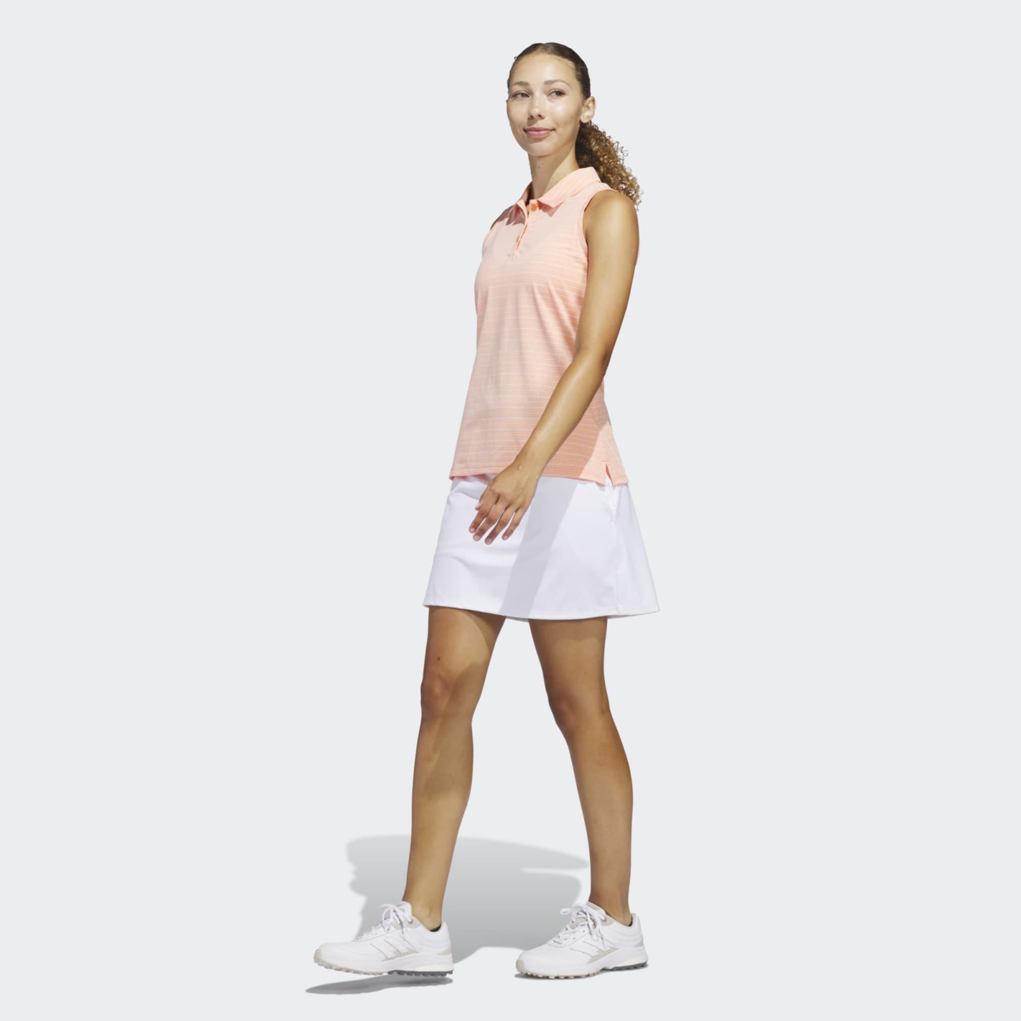 adidas Women's Ultimate365 Jacquard Sleeveless Golf Polo product image