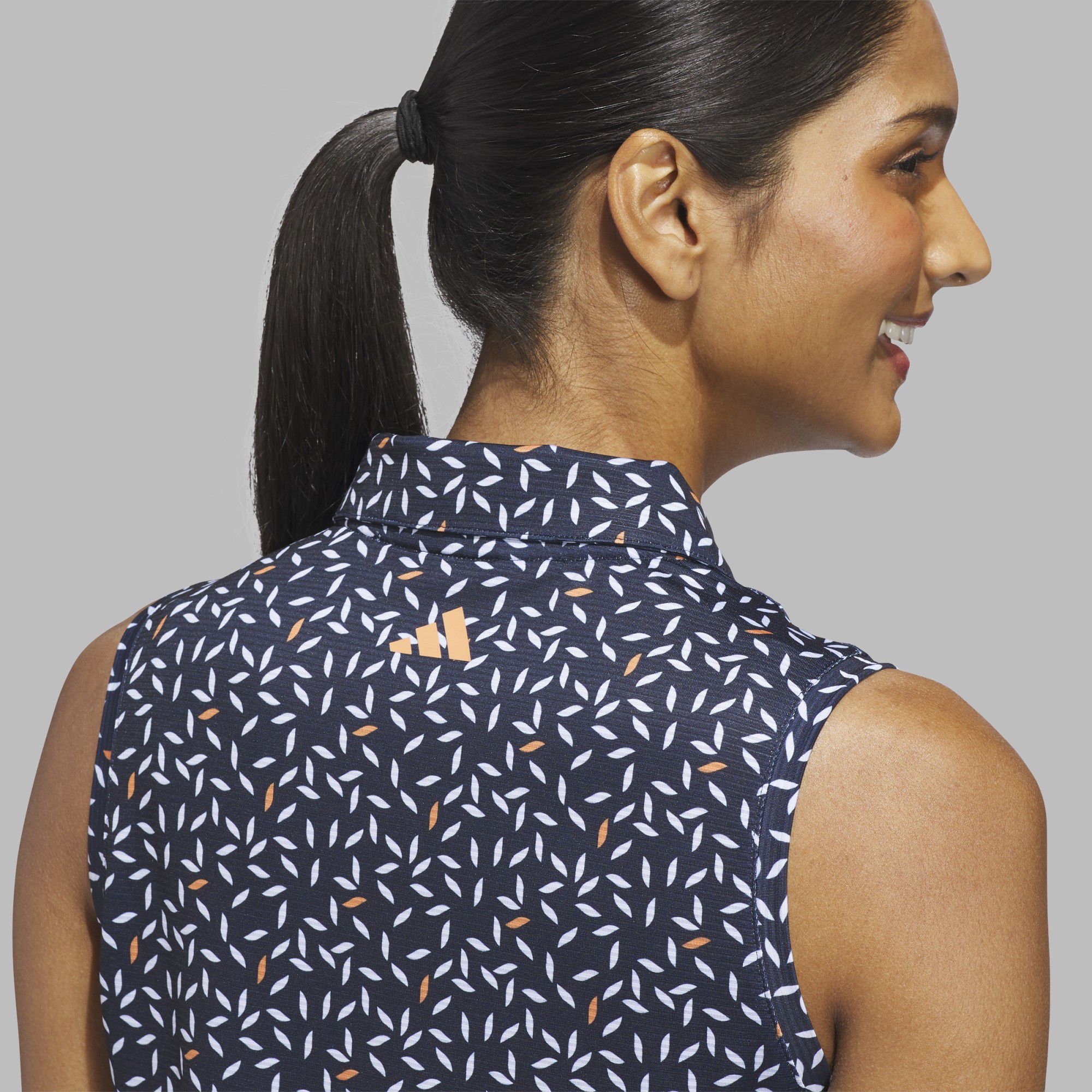 adidas Women's Ultimate365 Printed Climacool Sleeveless Golf Polo product image