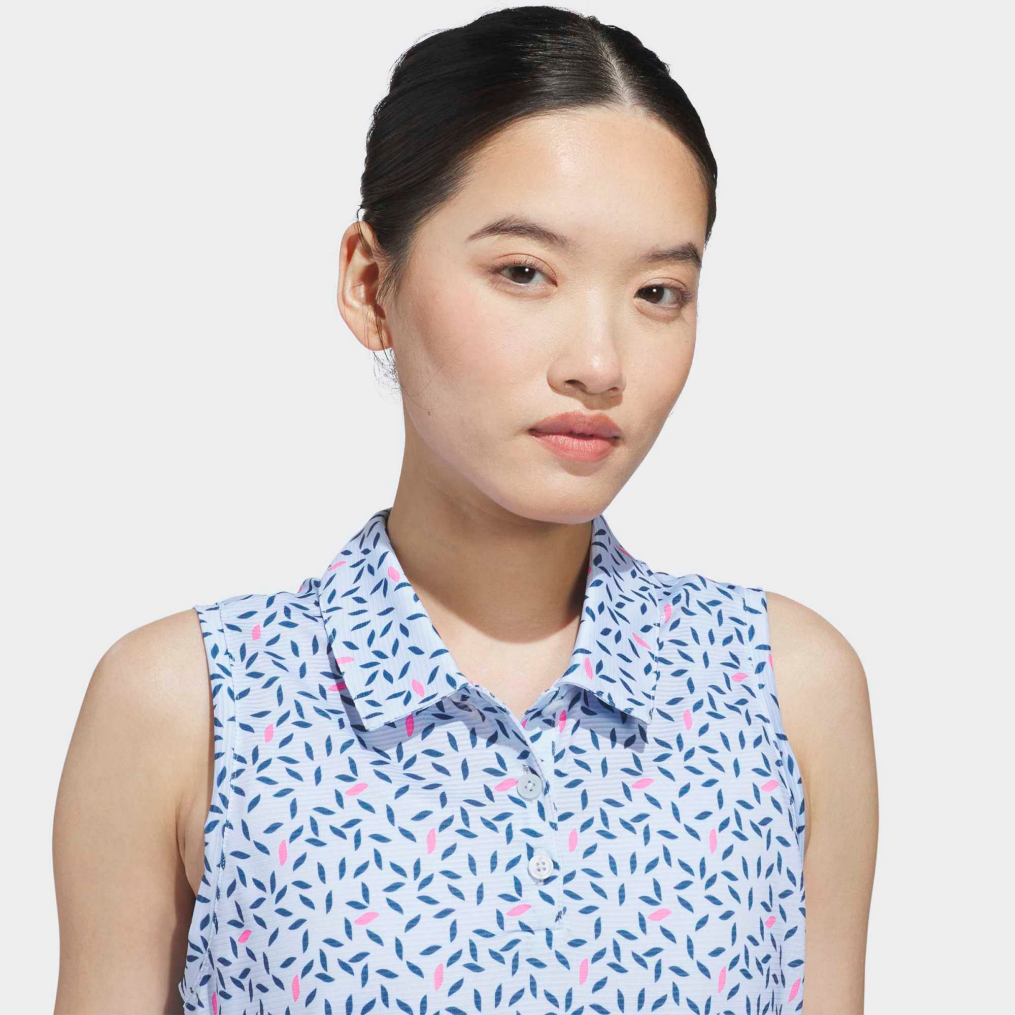 adidas Women's Ultimate365 Printed Climacool Sleeveless Golf Polo product image