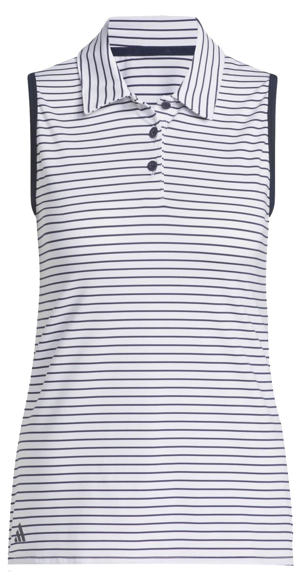 adidas Women's Performance Stripe Sleeveless Golf Polo product image