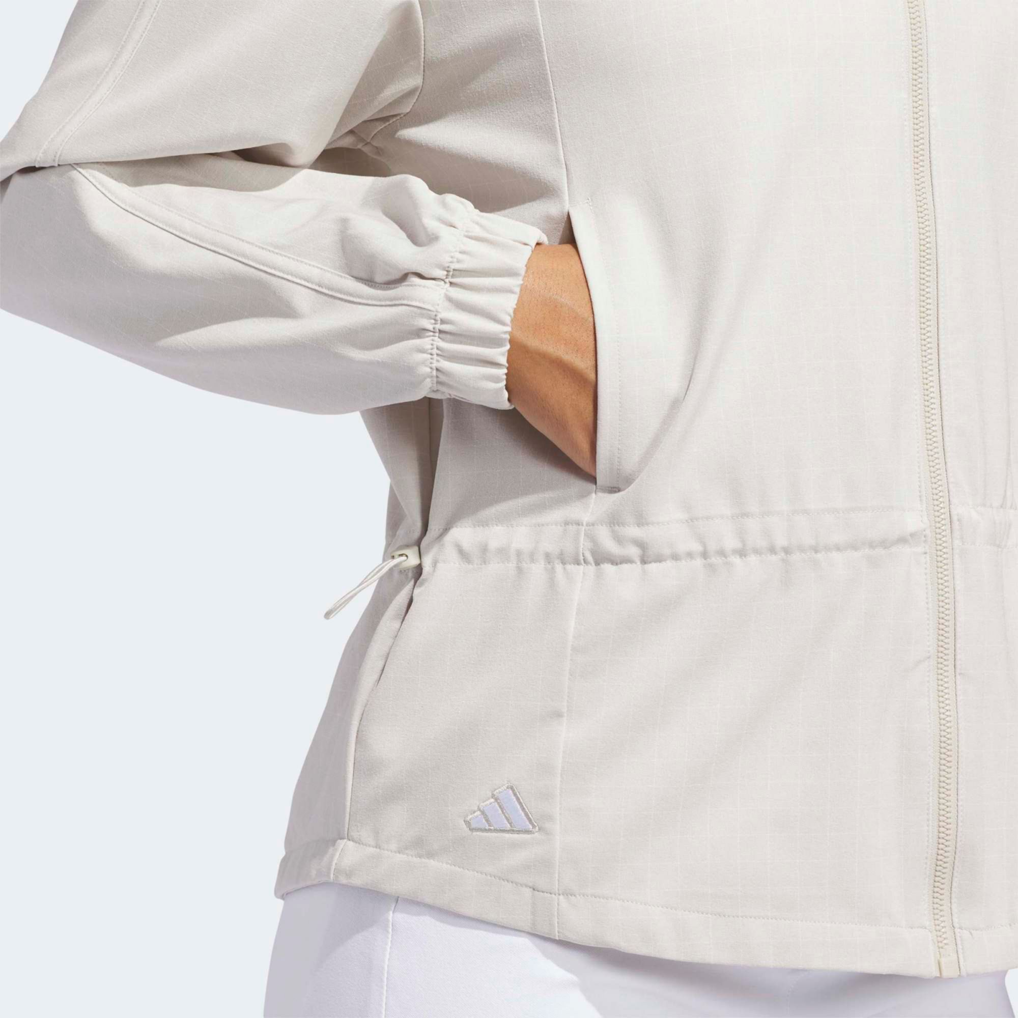 adidas Women's Ultimate365+ Peplum Grid Golf Jacket product image