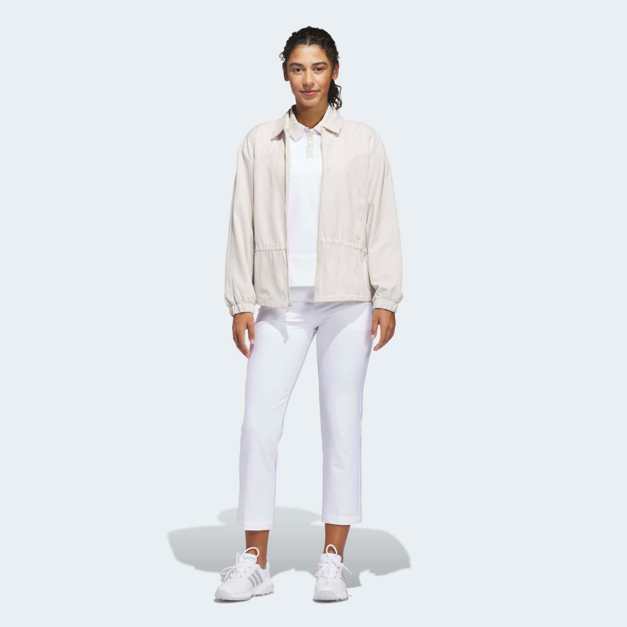 adidas Women's Ultimate365+ Peplum Grid Golf Jacket product image