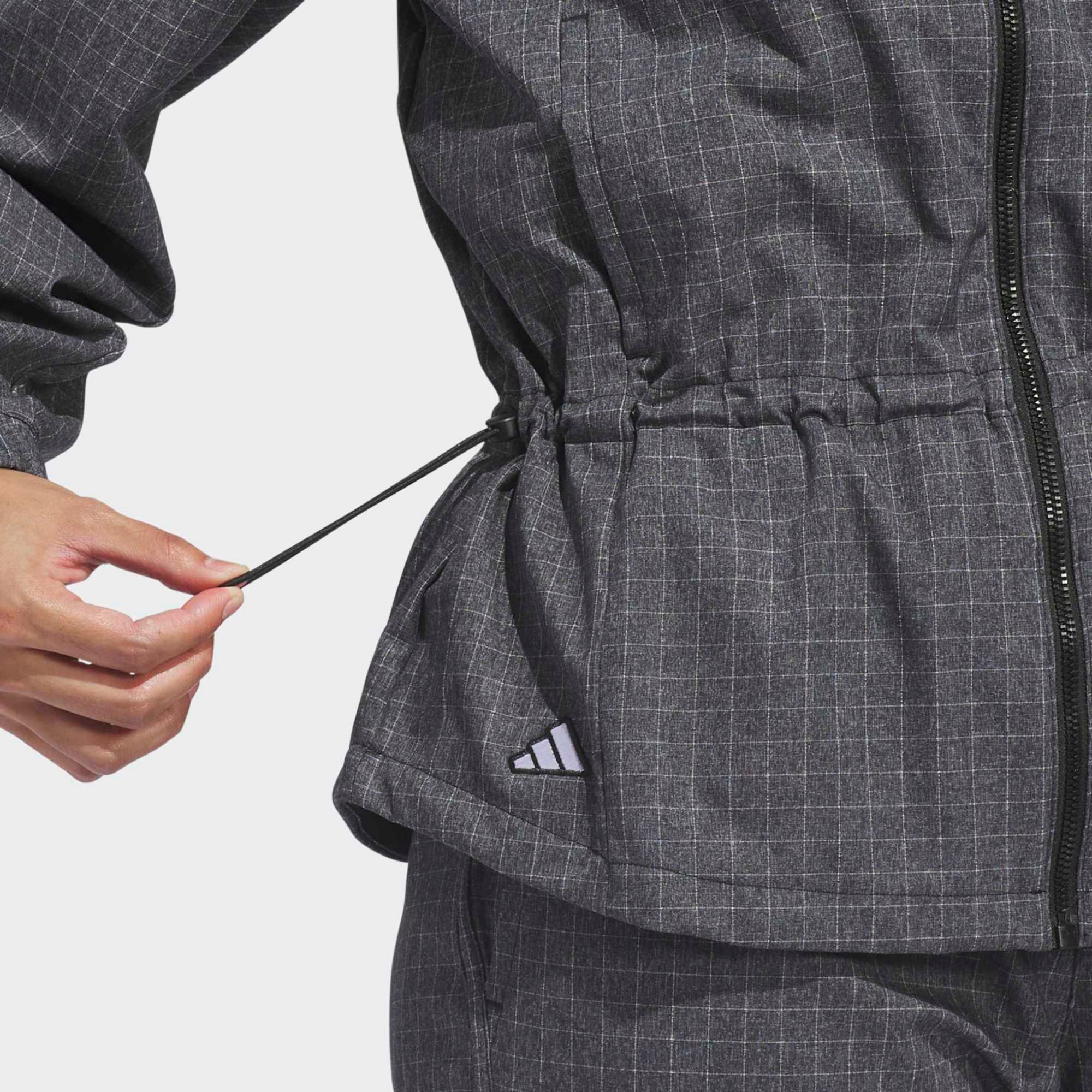 adidas Women's Ultimate365+ Peplum Grid Golf Jacket product image