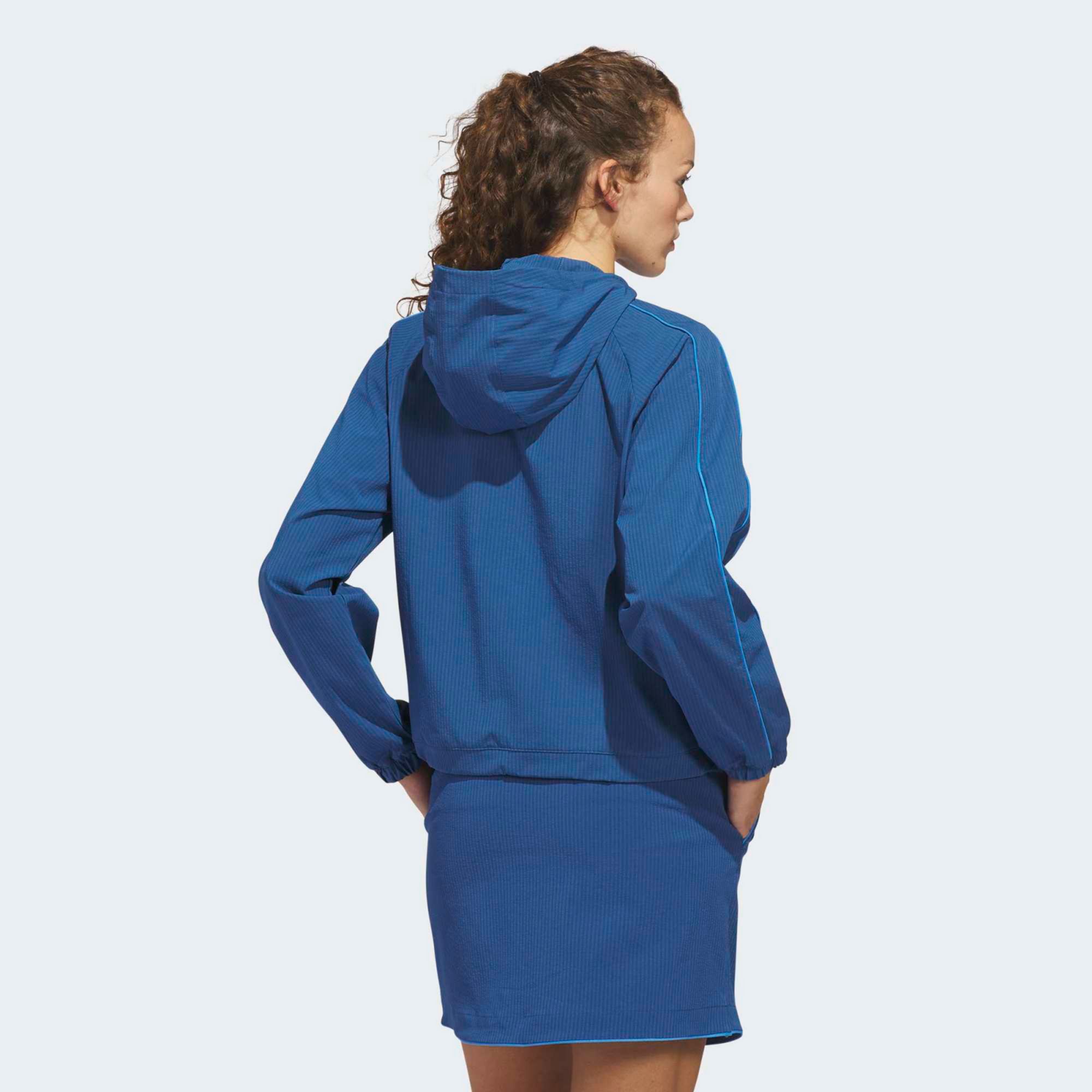 adidas Women's Ultimate365 Seersucker 1/4 Zip Golf Jacket product image