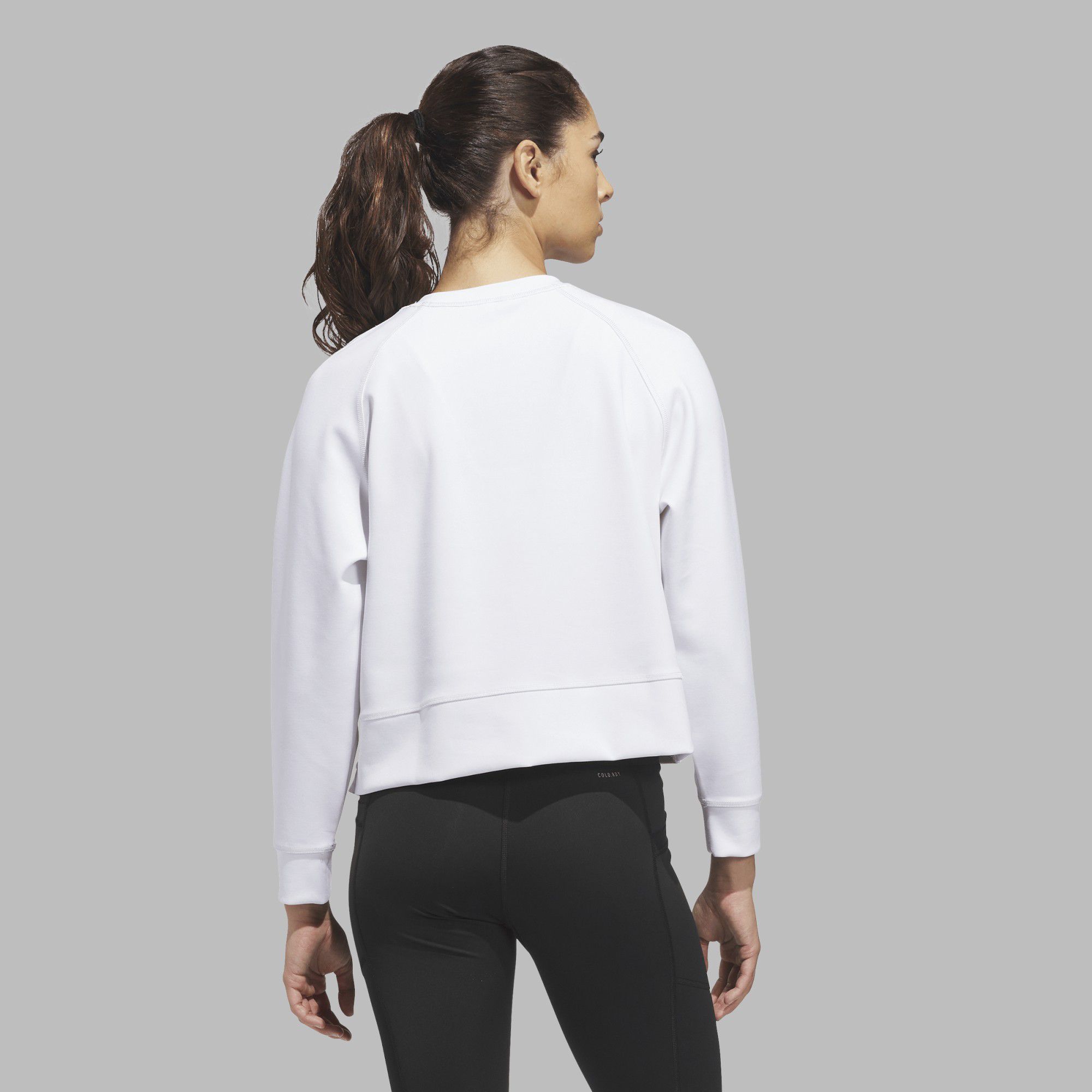 adidas Women's Beyond Side-Snap Crew Golf Sweatshirt product image