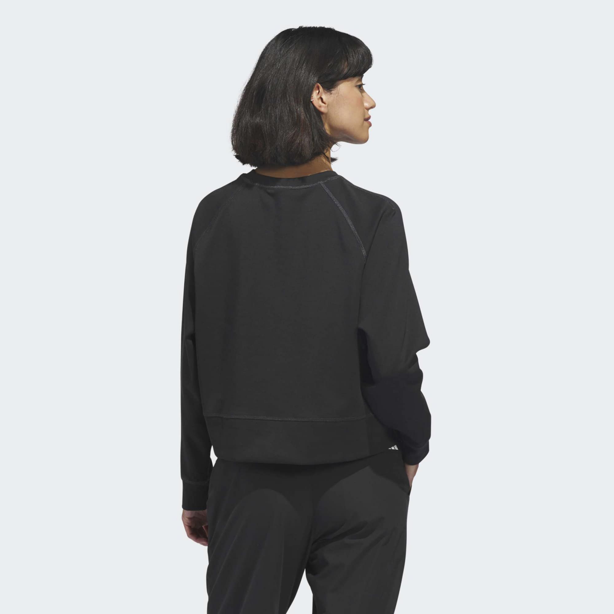 adidas Women's Beyond Side-Snap Crew Golf Sweatshirt product image