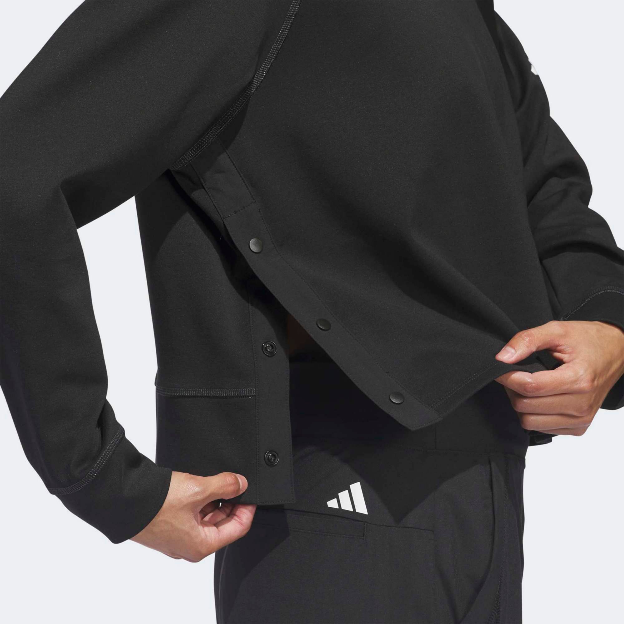 adidas Women's Beyond Side-Snap Crew Golf Sweatshirt product image