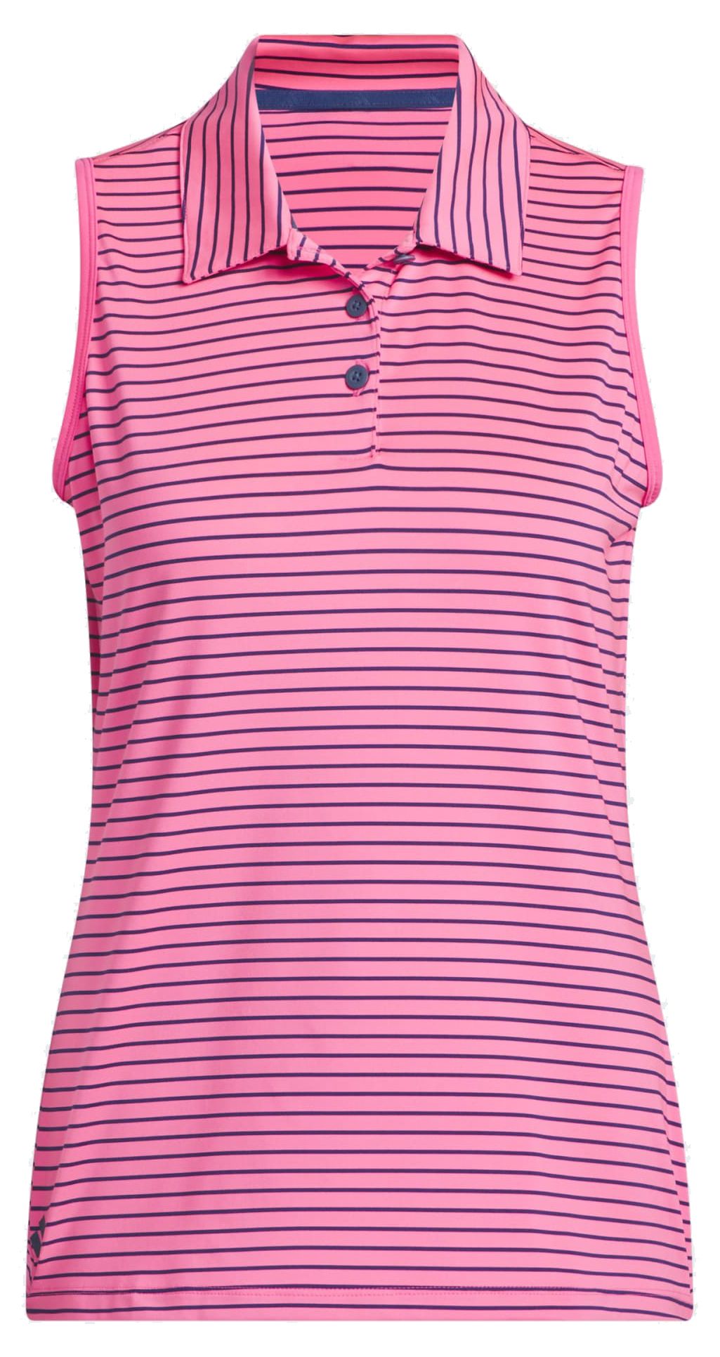 adidas Women's Performance Stripe Sleeveless Golf Polo product image