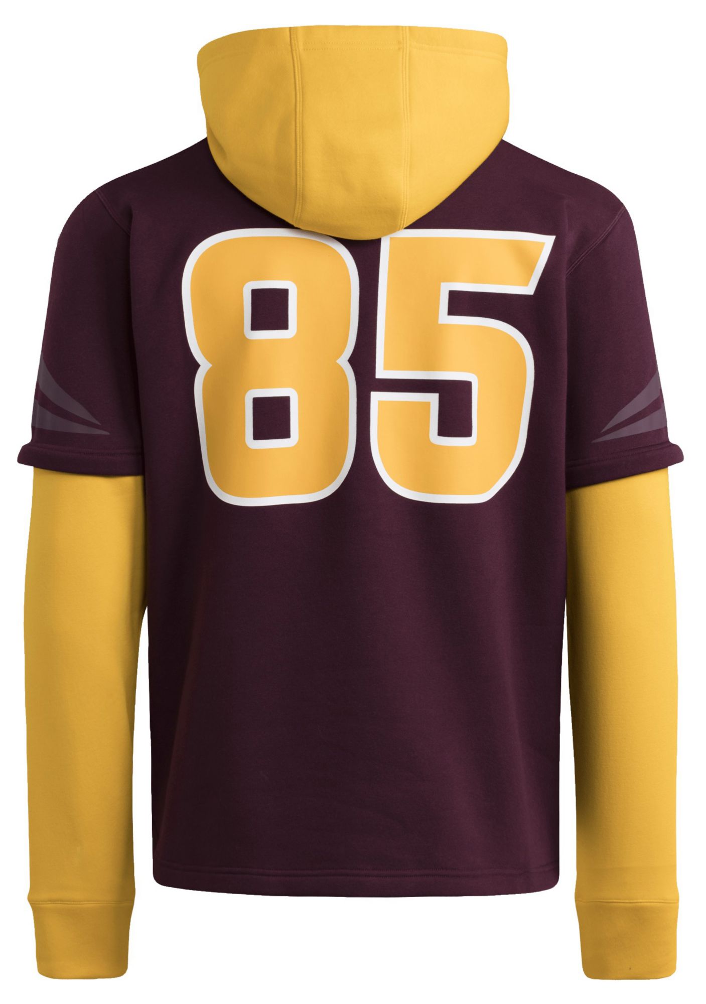 adidas Men's Arizona State Sun Devils #85 Medium Red Hooded Jersey product image