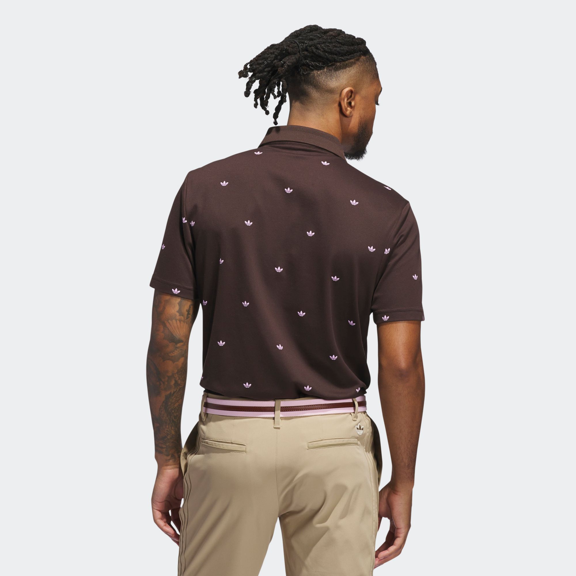 adidas Originals Men's Printed Trefoil Golf Polo product image