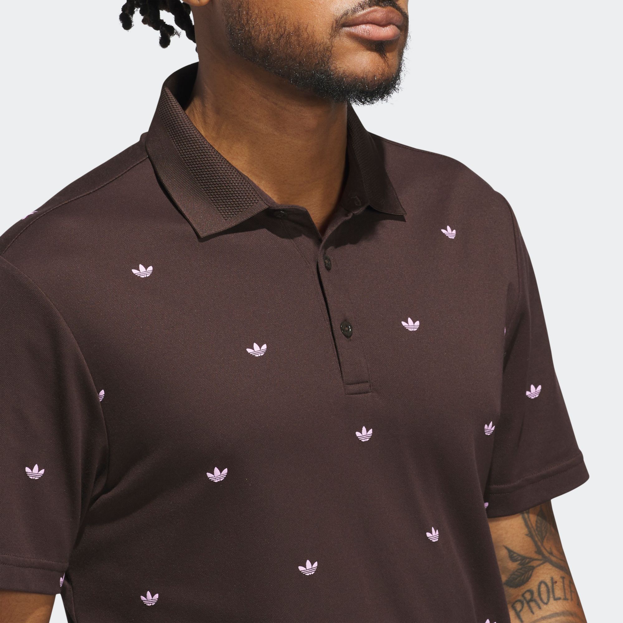 adidas Originals Men's Printed Trefoil Golf Polo product image